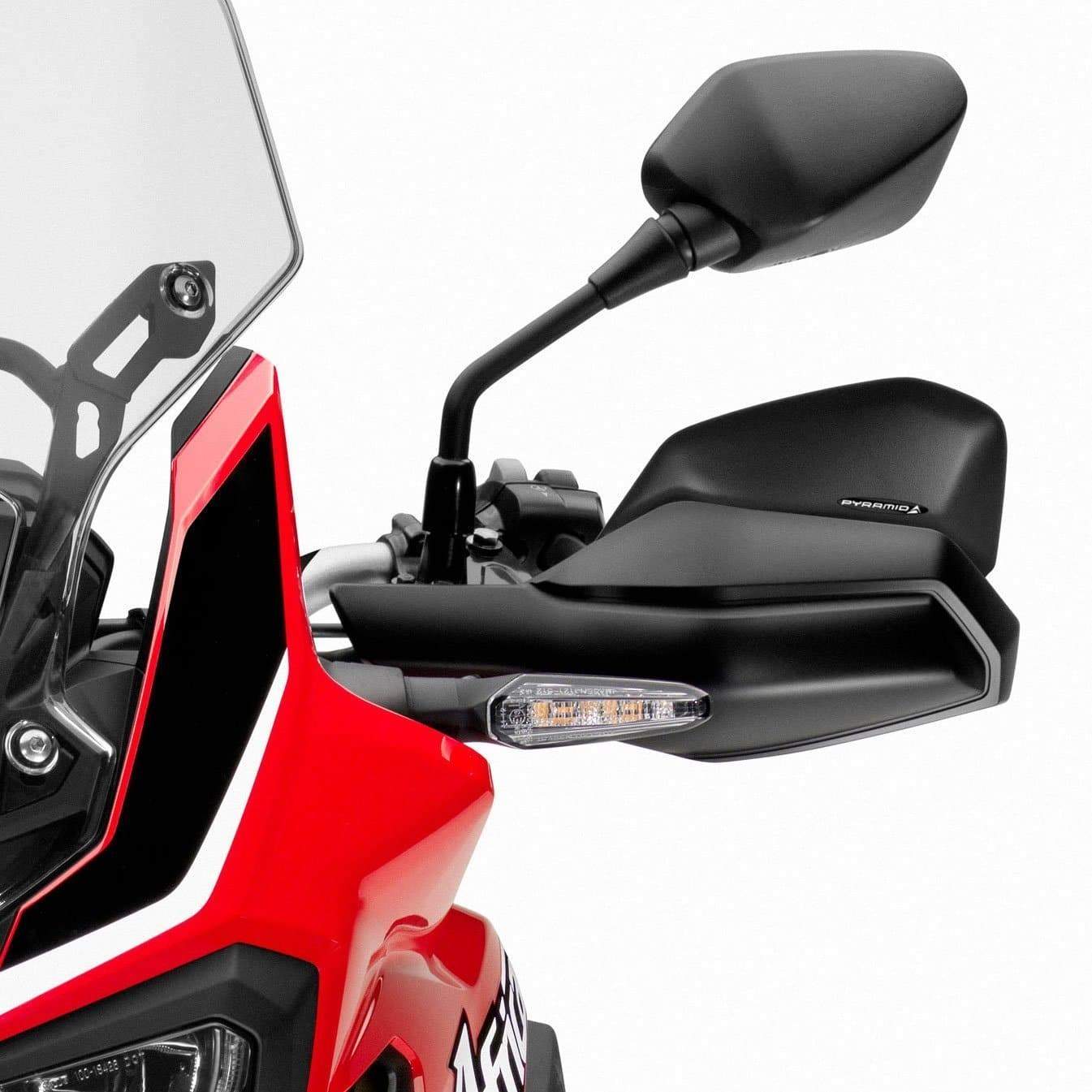 Pyramid Handguard Extensions | Matte Black | Honda X-Adv 2017>2020 - Shop name