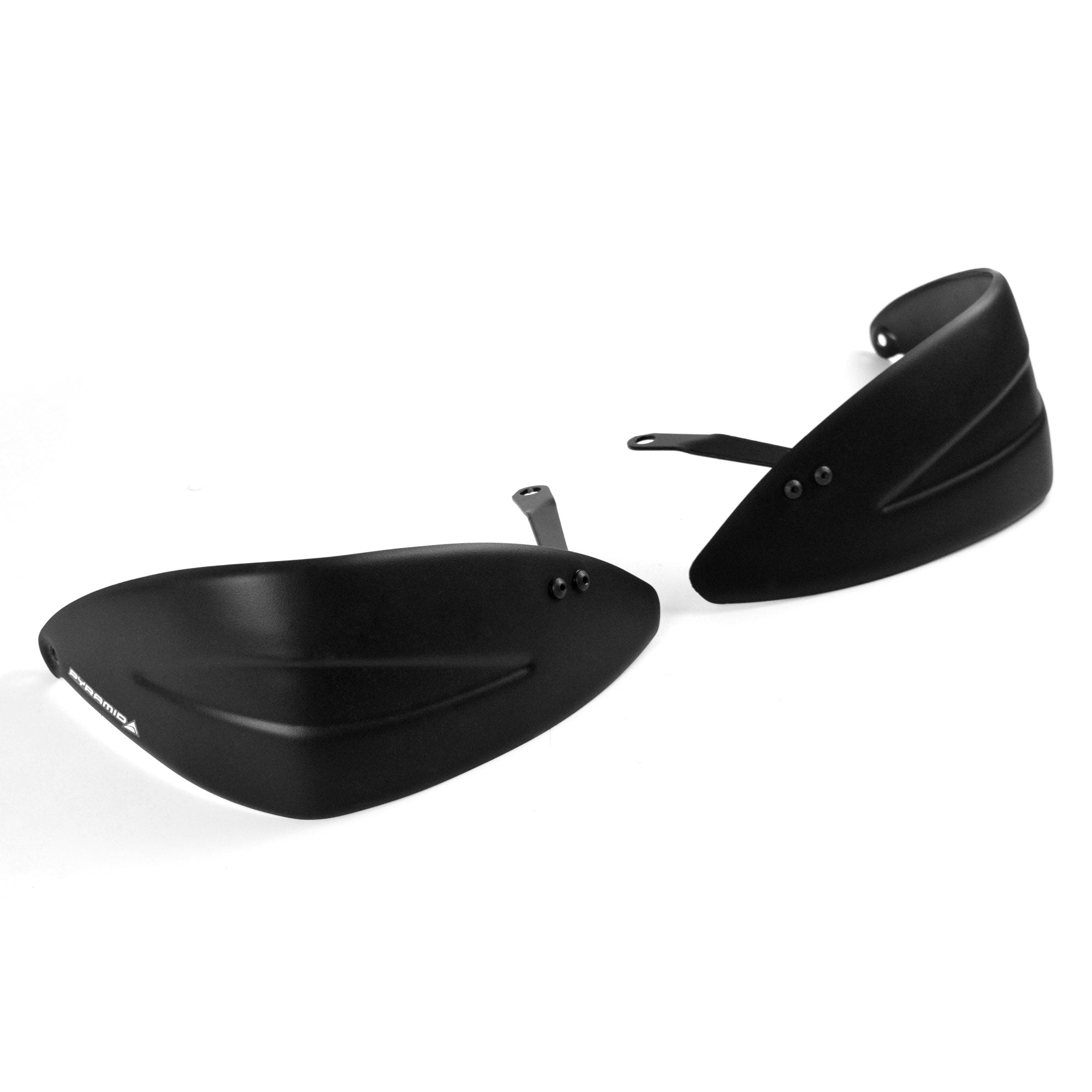 Pyramid Handguard Extensions | Matte Black | Moto Guzzi V85 TT 2019>Current - Pyramid Motorcycle Accessories