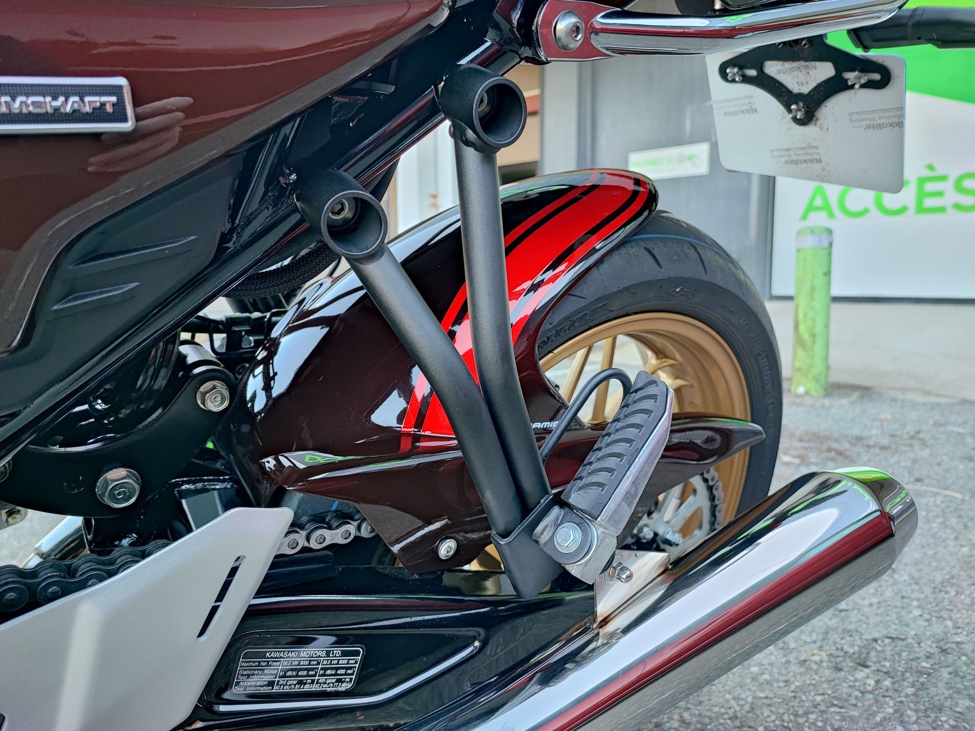 Pyramid Hugger | Candy Diamond Brown | Kawasaki Z 650 RS 2021>Current - Shop name