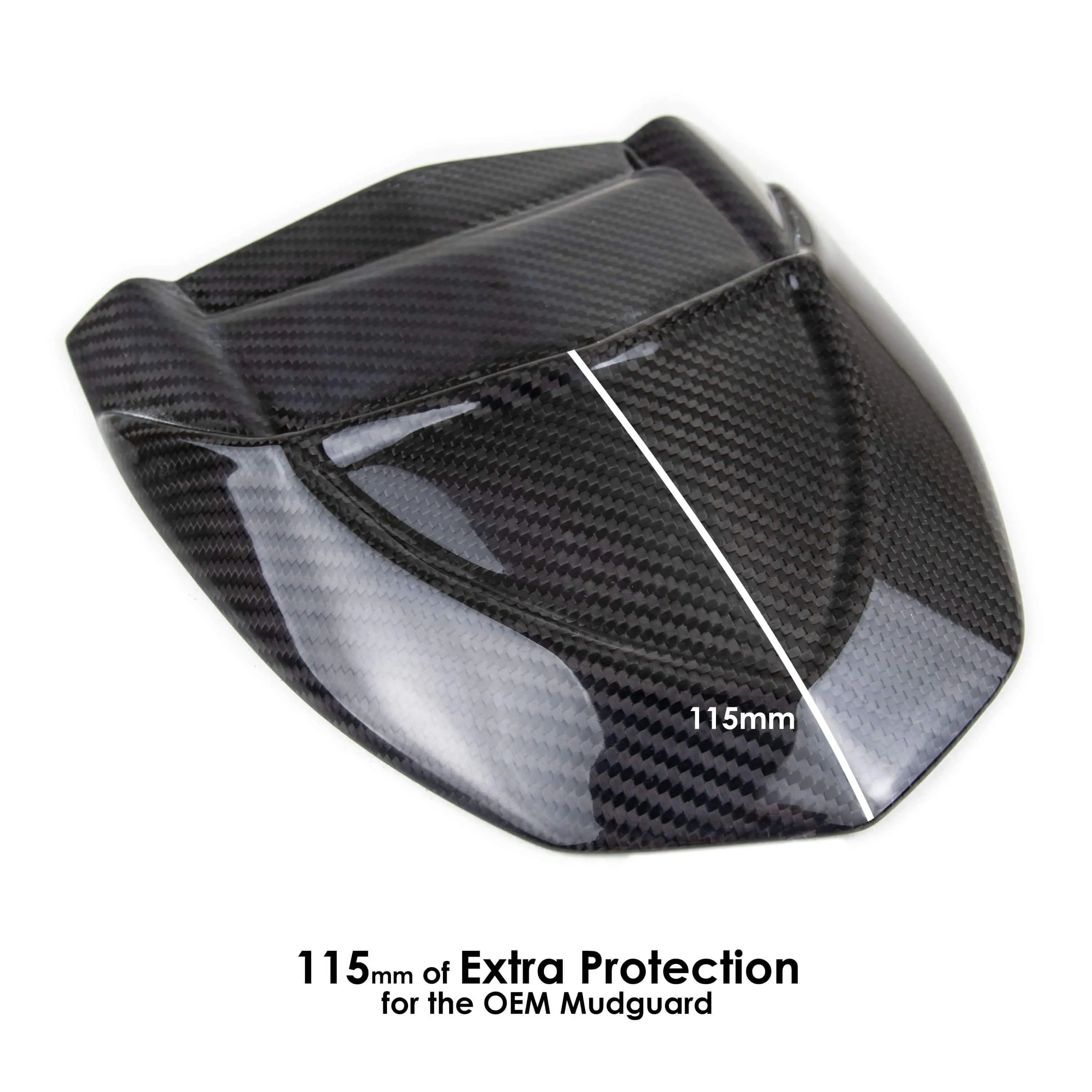 Pyramid Hugger Extension | Carbon | Yamaha Tracer 900 2015>2017 - Shop name
