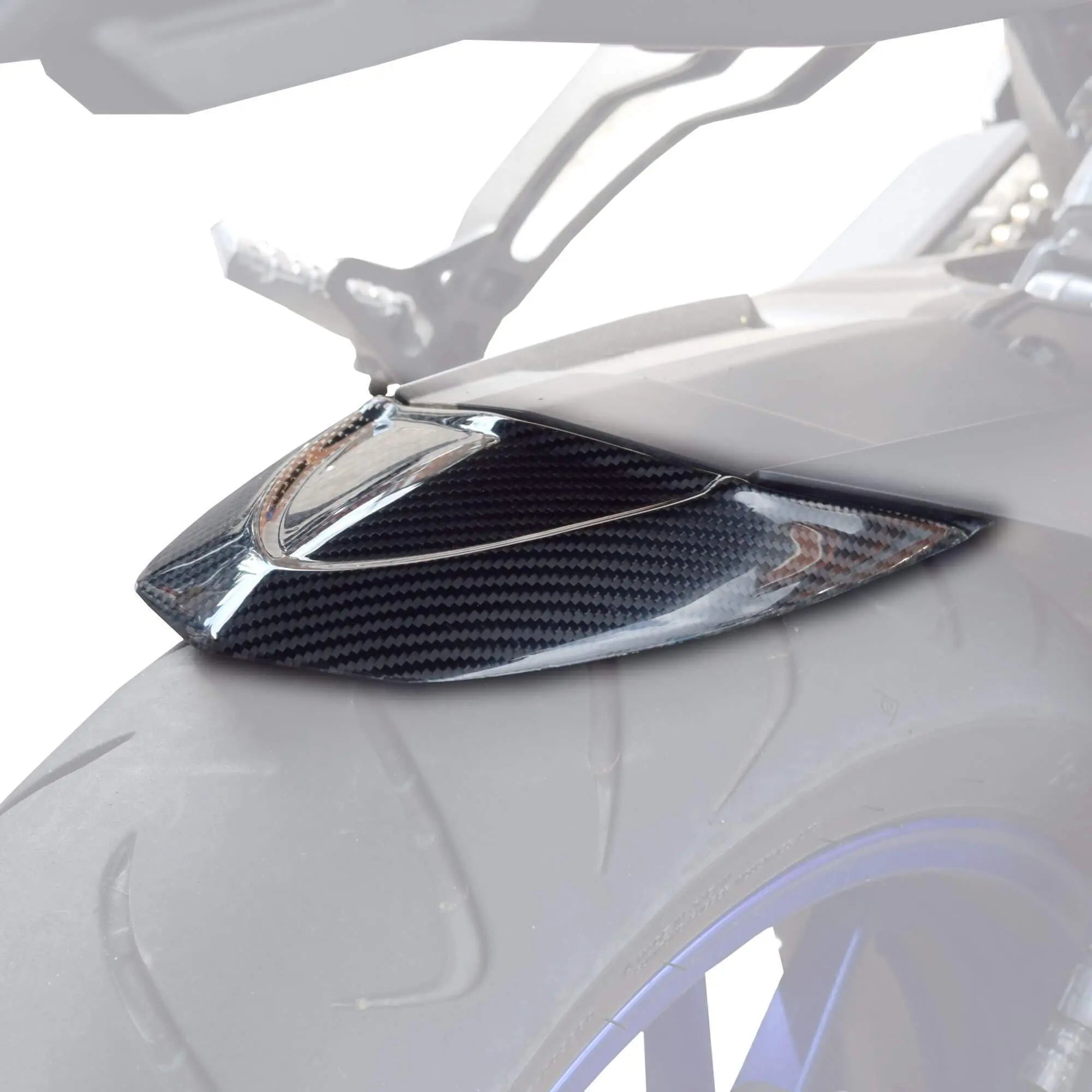 Pyramid Hugger Extension | Carbon | Yamaha Tracer 900 2015>2017 - Shop name