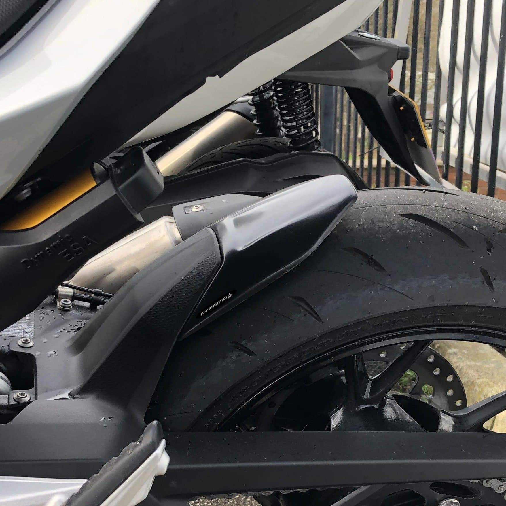 Pyramid Hugger Extension | Matte Black | Ducati Monster 937 2021>Current - Shop name