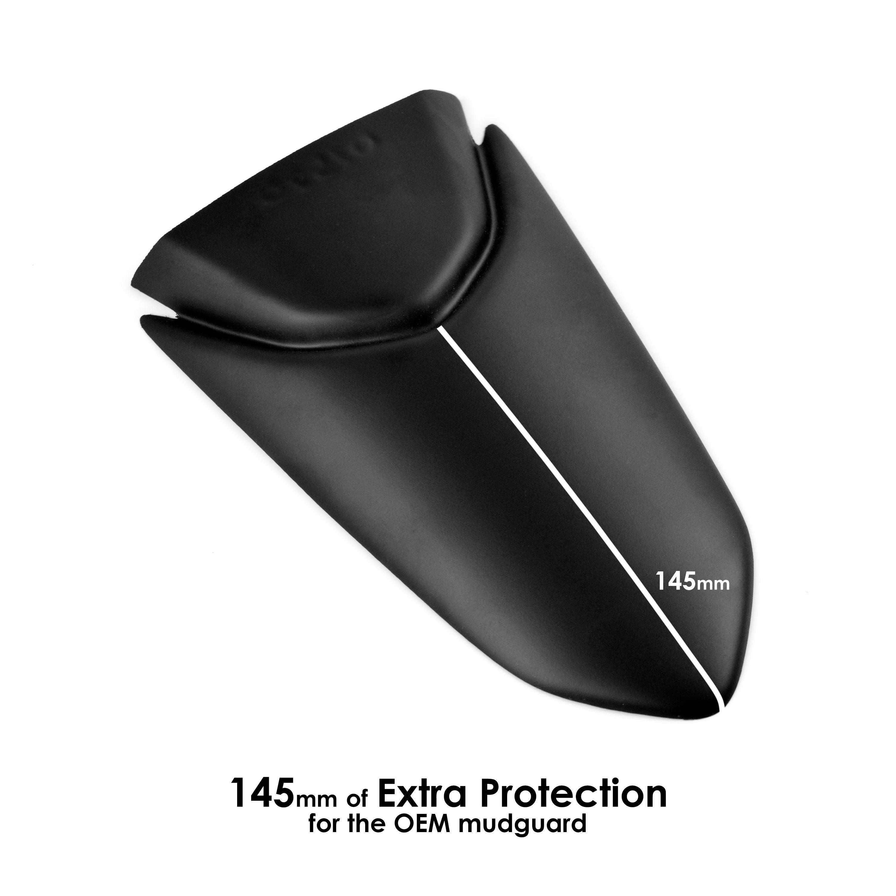 Pyramid Hugger Extension | Matte Black | Ducati Monster 937 2021>Current - Shop name