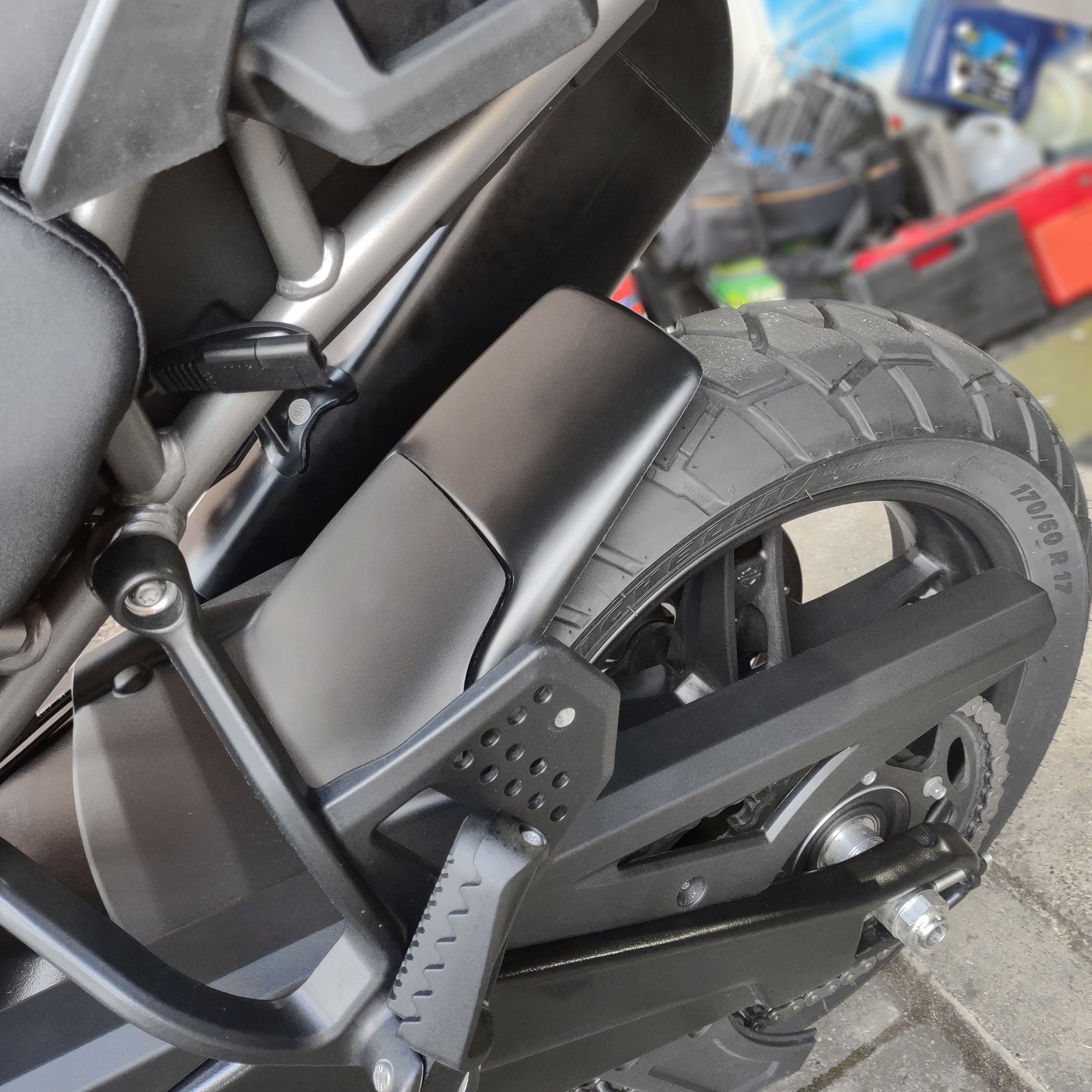 Pyramid Hugger Extension | Matte Black | Harley Davidson Pan America 1250 Special 2021>Current - Shop name