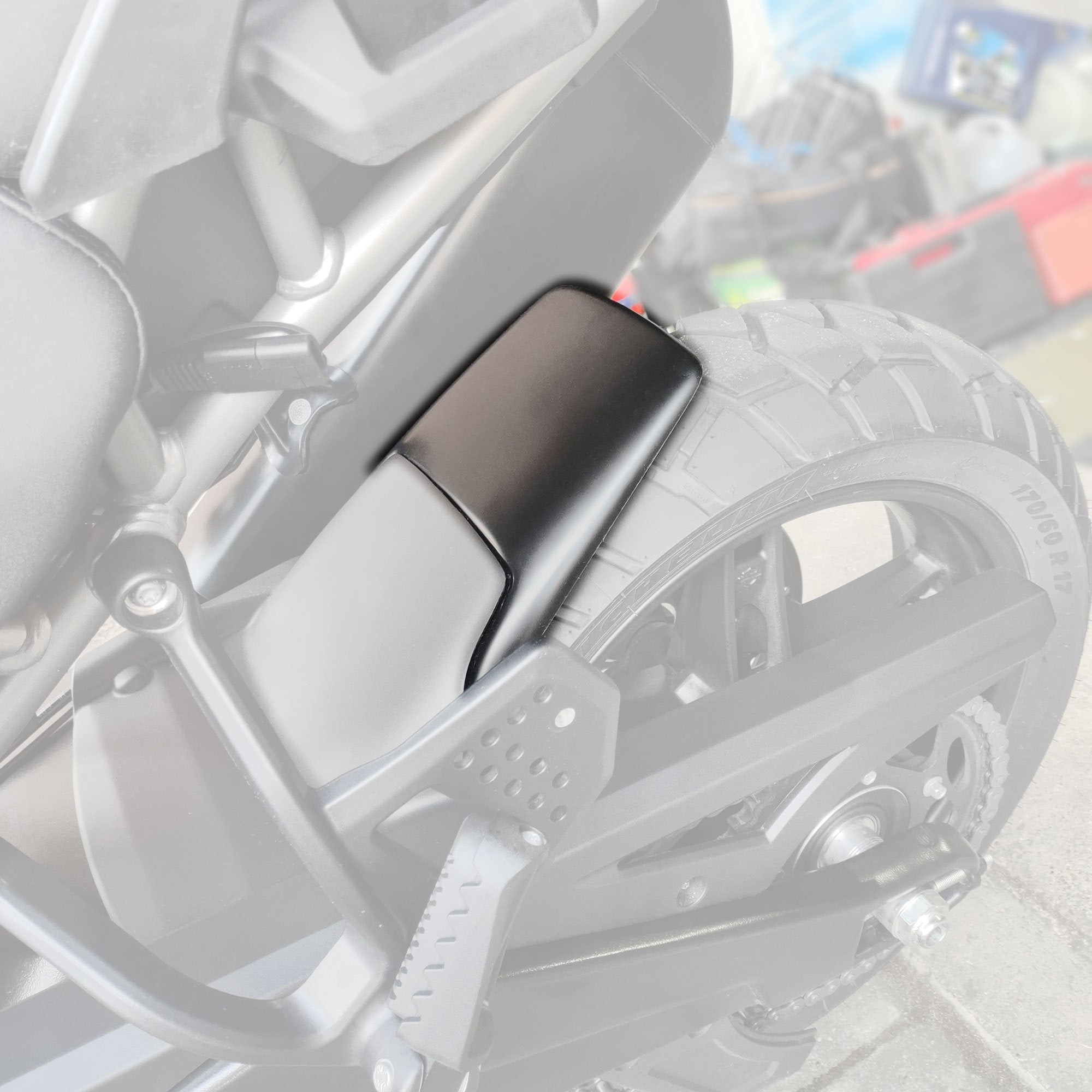 Pyramid Hugger Extension | Matte Black | Harley Davidson Pan America 1250 Special 2021>Current - Shop name