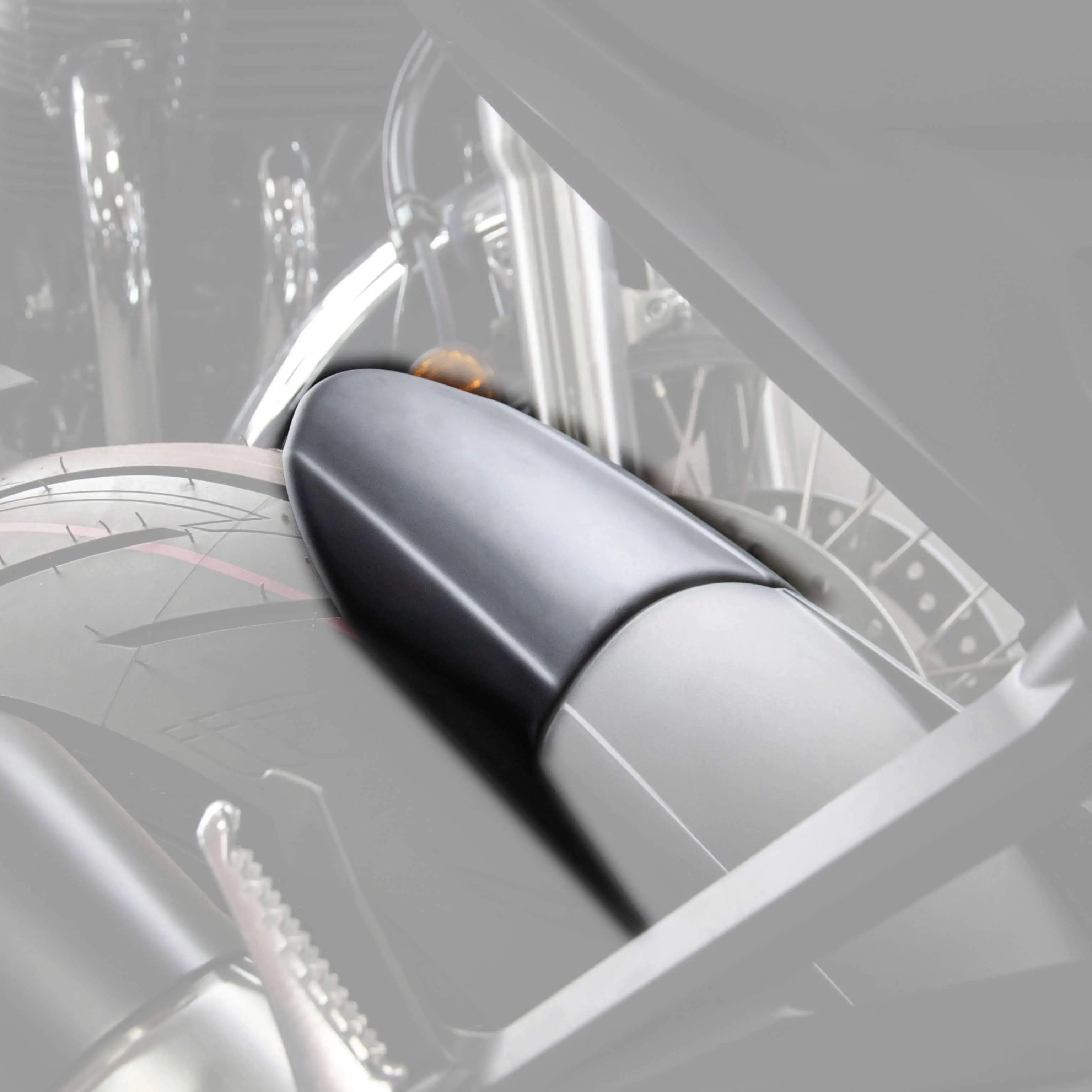 Pyramid Hugger Extension | Matte Black | Honda CB 1000 R 2018>Current - Shop name