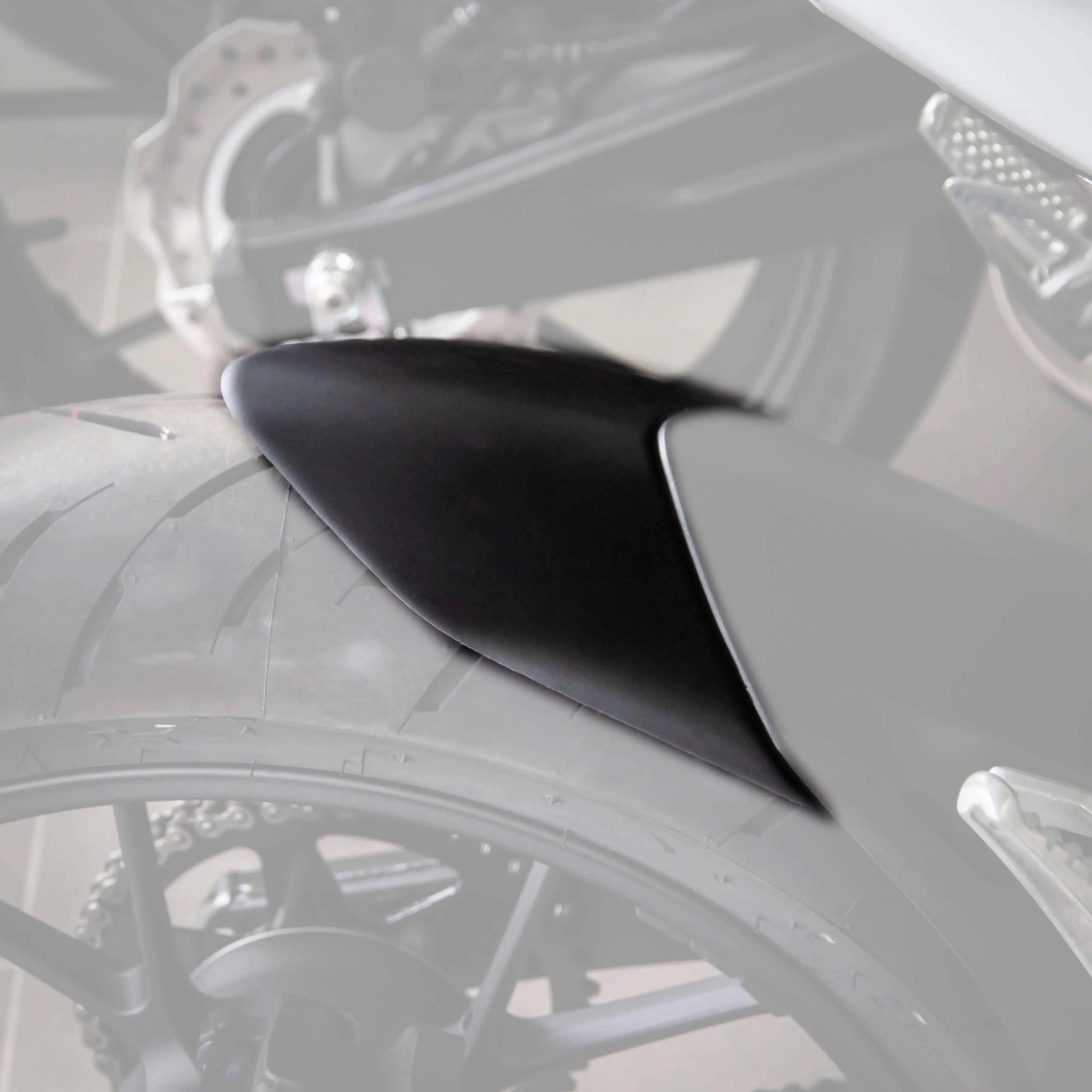 Pyramid Hugger Extension | Matte Black | Honda CB 300 R 2018>Current - Shop name
