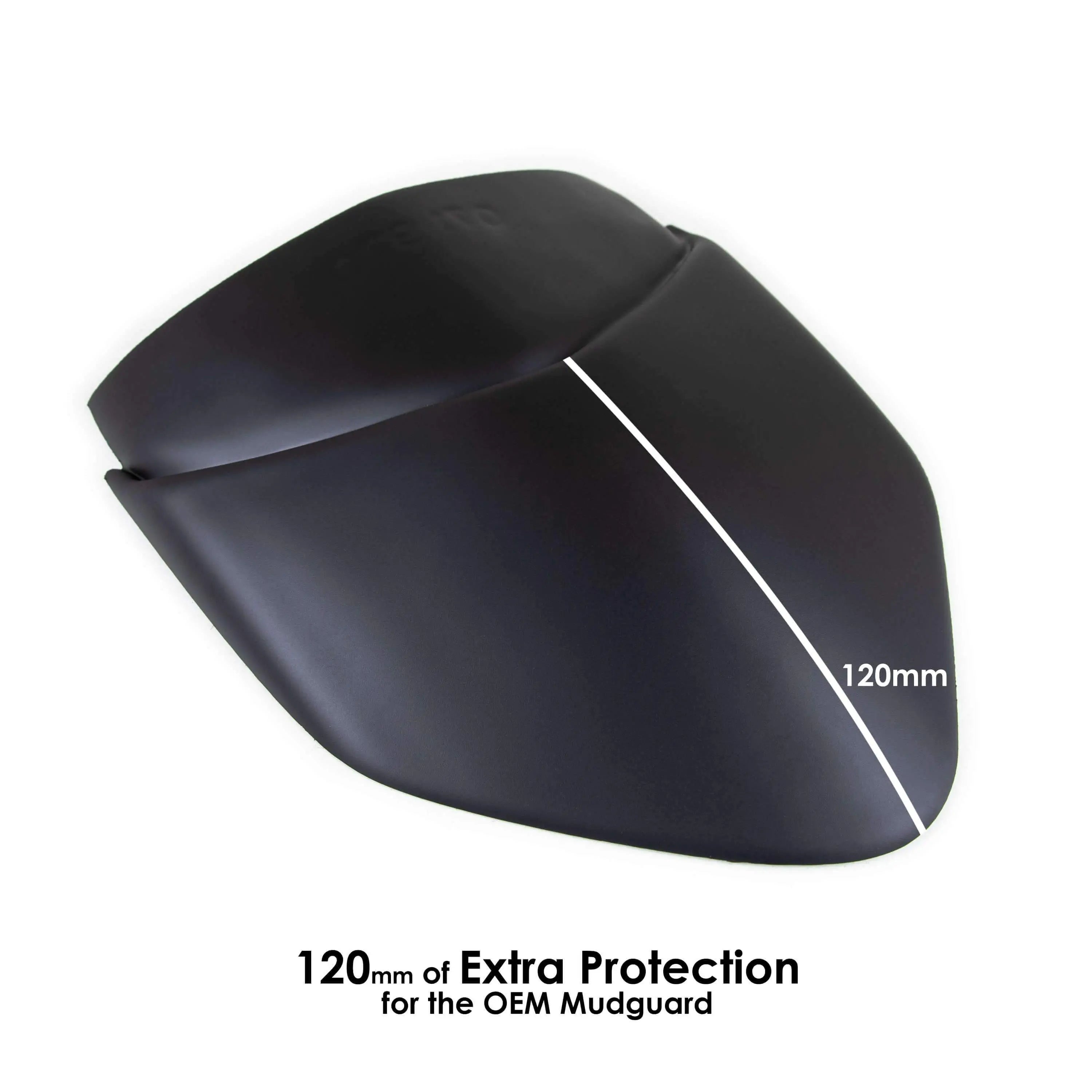 Pyramid Hugger Extension | Matte Black | Honda CB 300 R 2018>Current - Shop name
