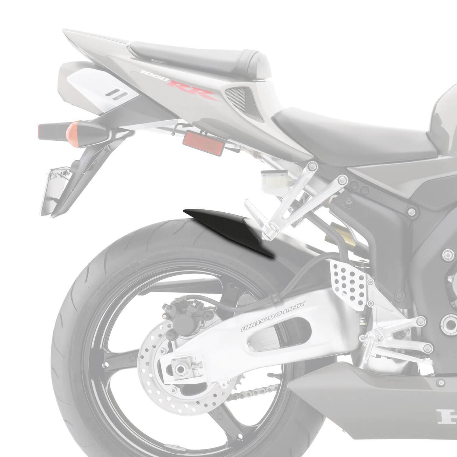 Pyramid Hugger Extension | Matte Black | Honda CBR 1000 RR 2004>2007 - Shop name