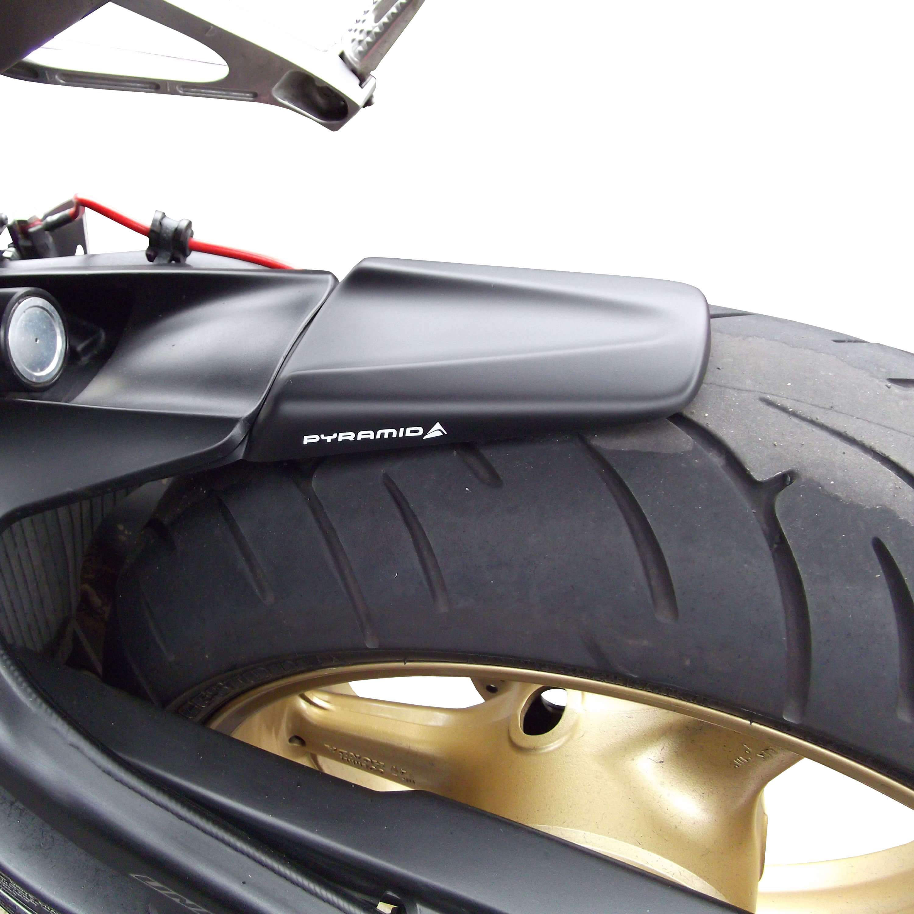 Pyramid Hugger Extension | Matte Black | Honda CBR 1000 RR 2008>2011 - Shop name