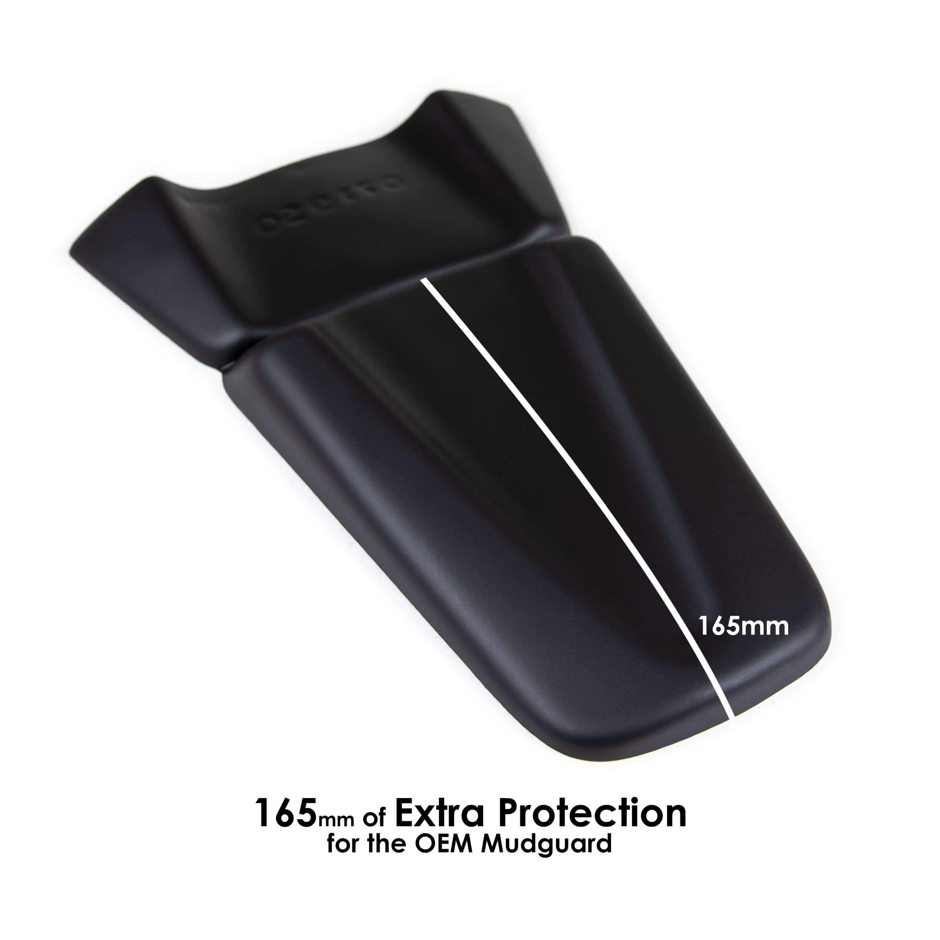 Pyramid Hugger Extension | Matte Black | Honda CBR 1000 RR 2008>2011 - Shop name