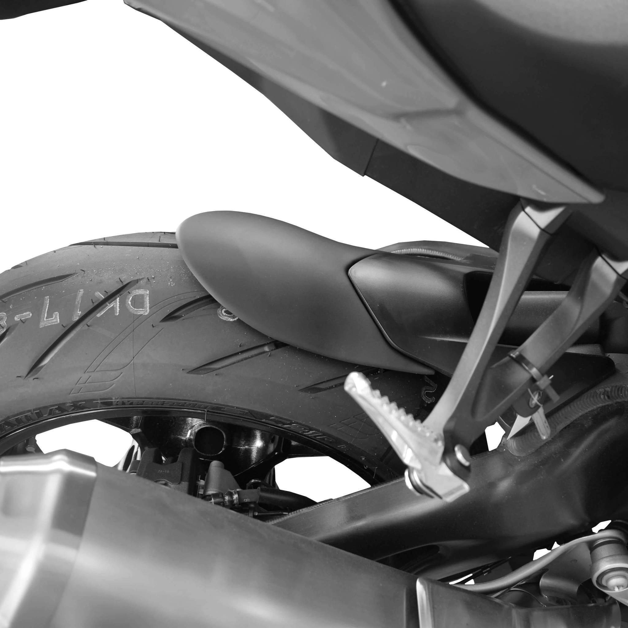 Pyramid Hugger Extension | Matte Black | Honda CBR 1000 RR 2013>2019 - Shop name