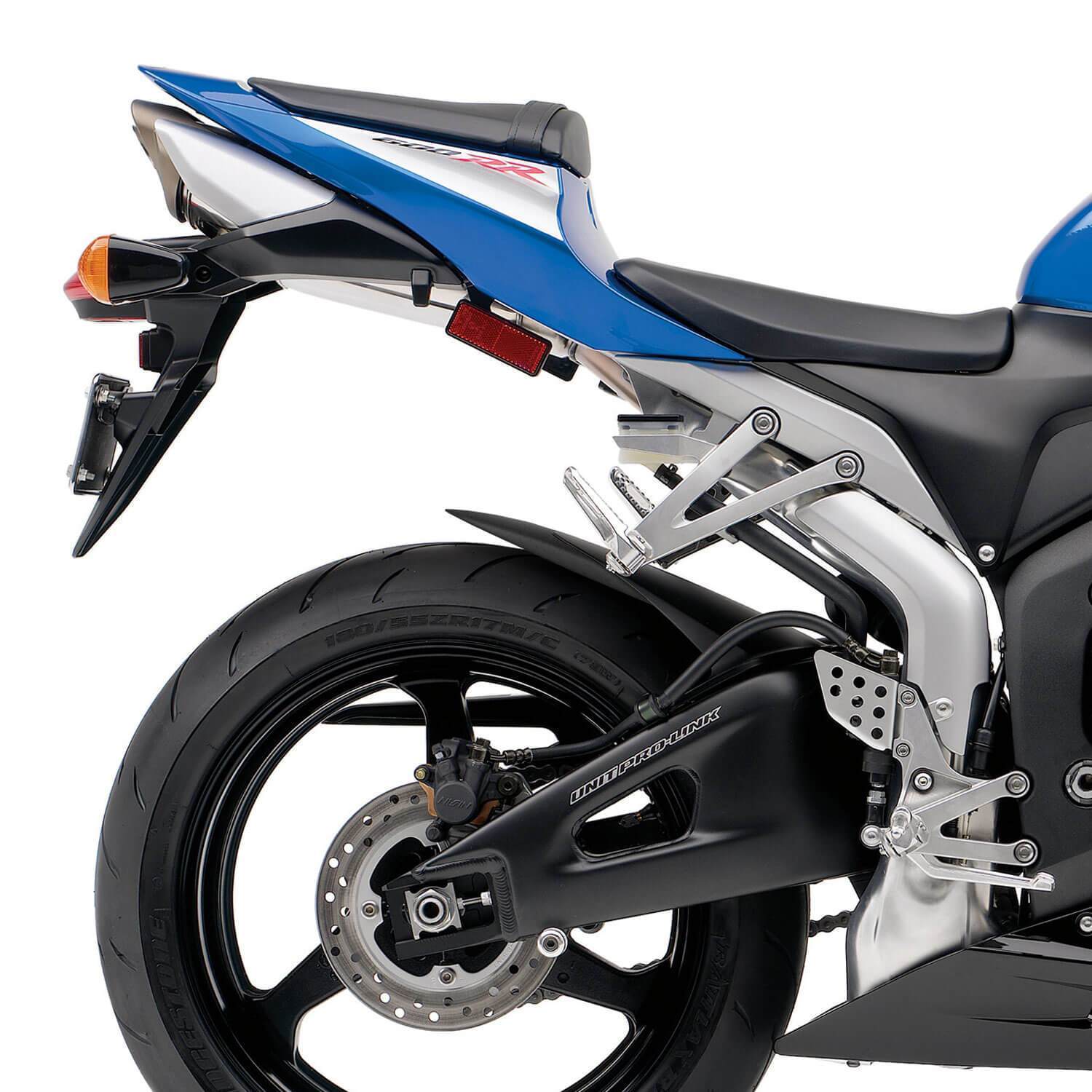 Pyramid Hugger Extension | Matte Black | Honda CBR 600 RR 2008>2012 - Shop name