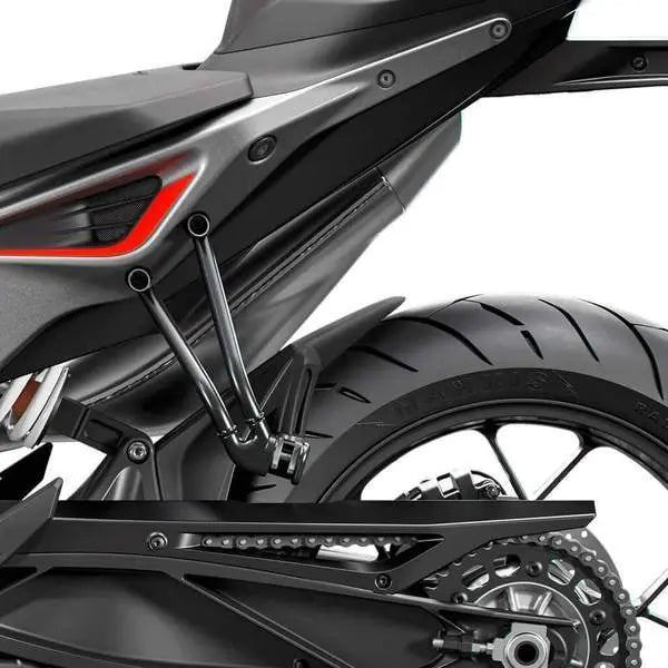 Pyramid Hugger Extension | Matte Black | KTM 890 Duke 2020>Current - Shop name