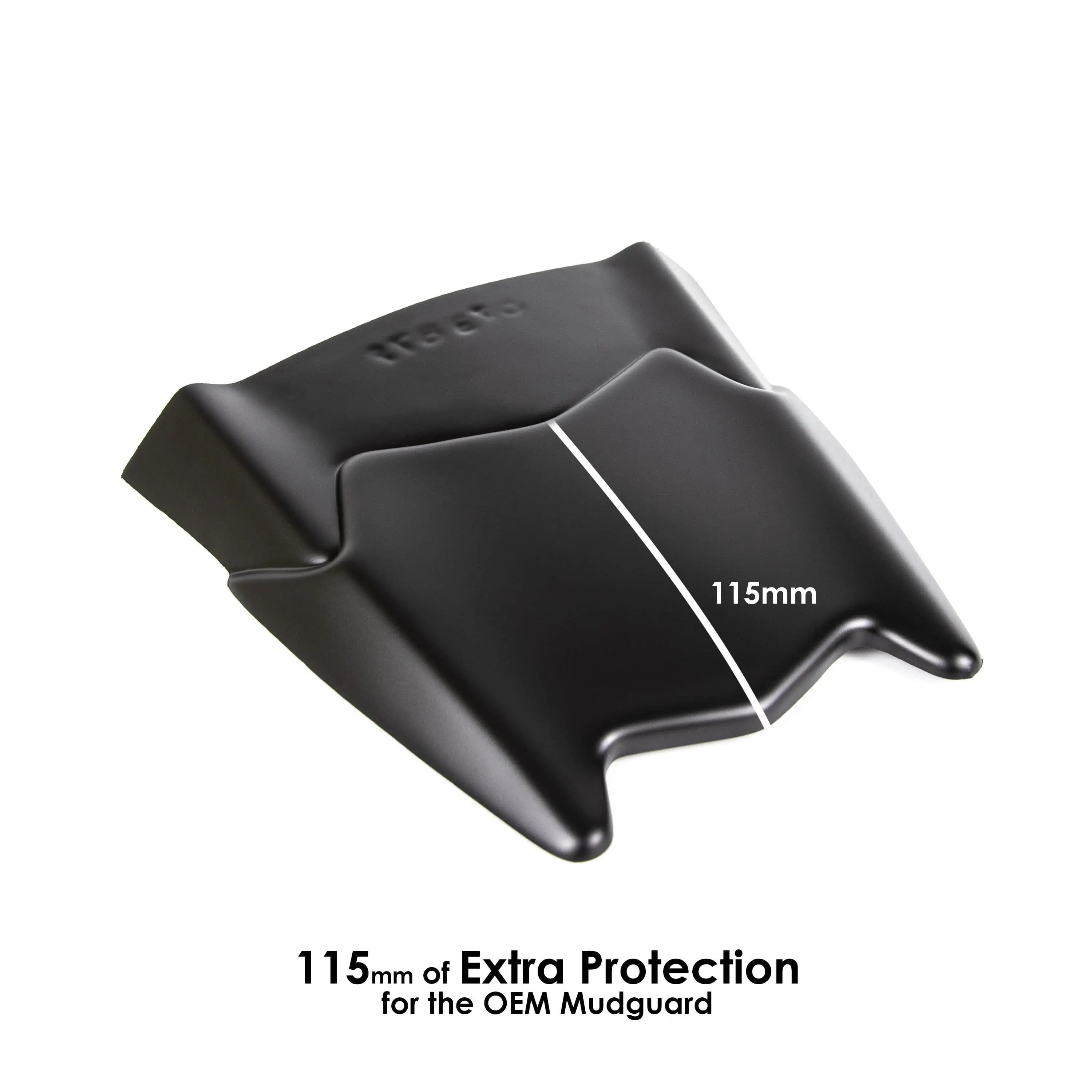 Pyramid Hugger Extension | Matte Black | Kawasaki Ninja H2 R 2015>Current - Shop name