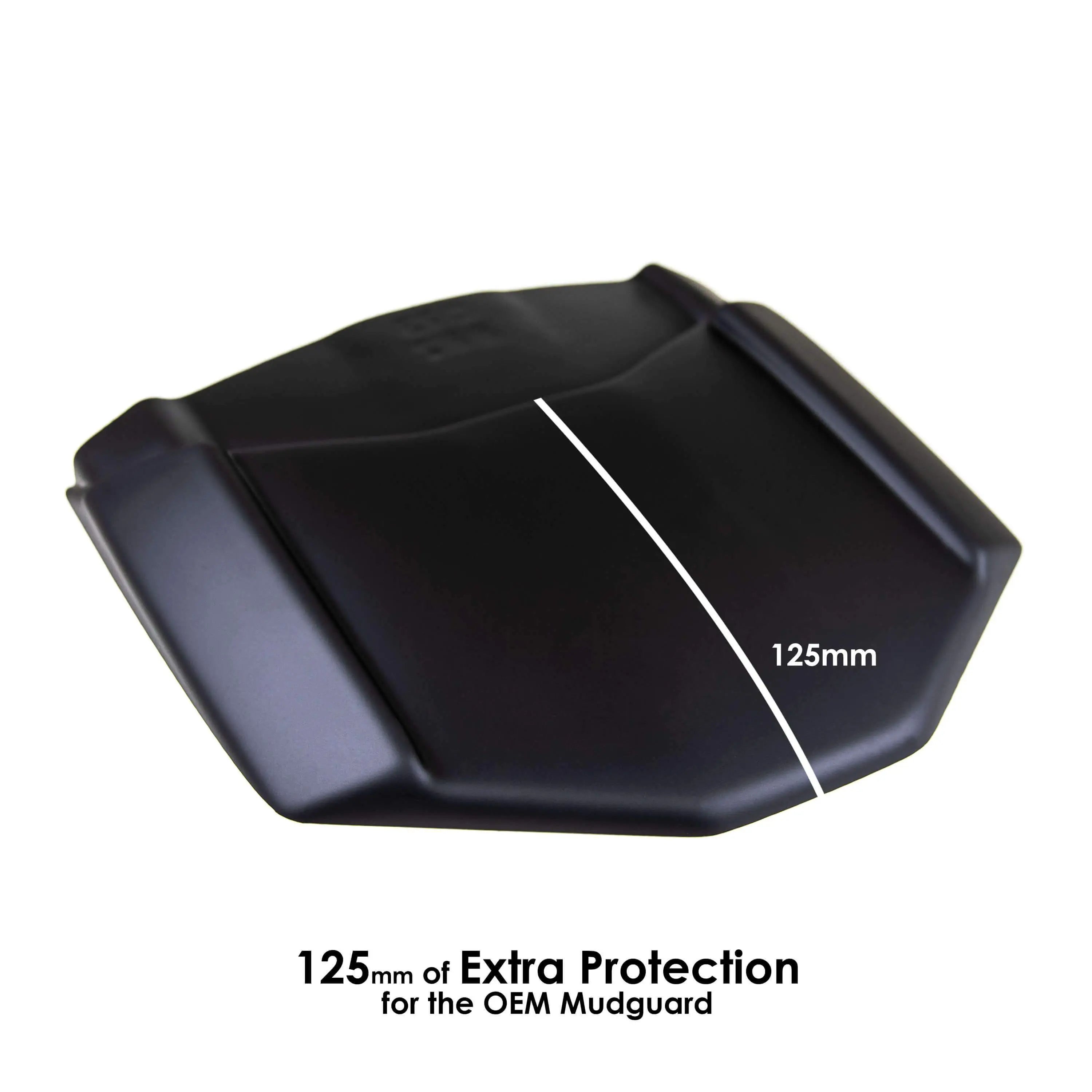 Pyramid Hugger Extension | Matte Black | Kawasaki Versys 1000 2012>2018 - Shop name