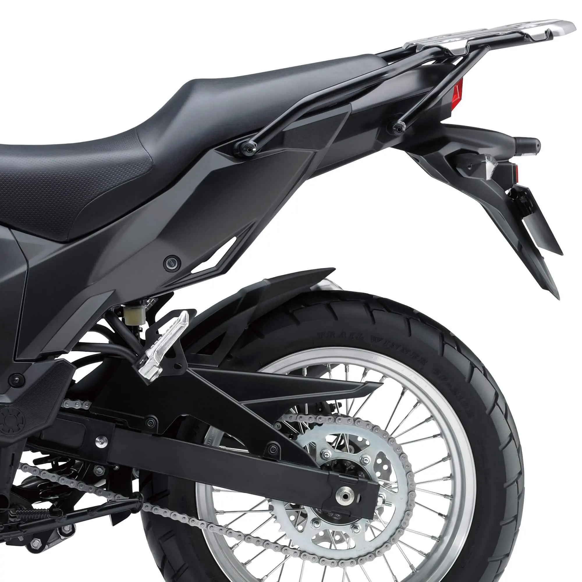 Pyramid Hugger Extension | Matte Black | Kawasaki Versys-X 300 2017>Current - Shop name
