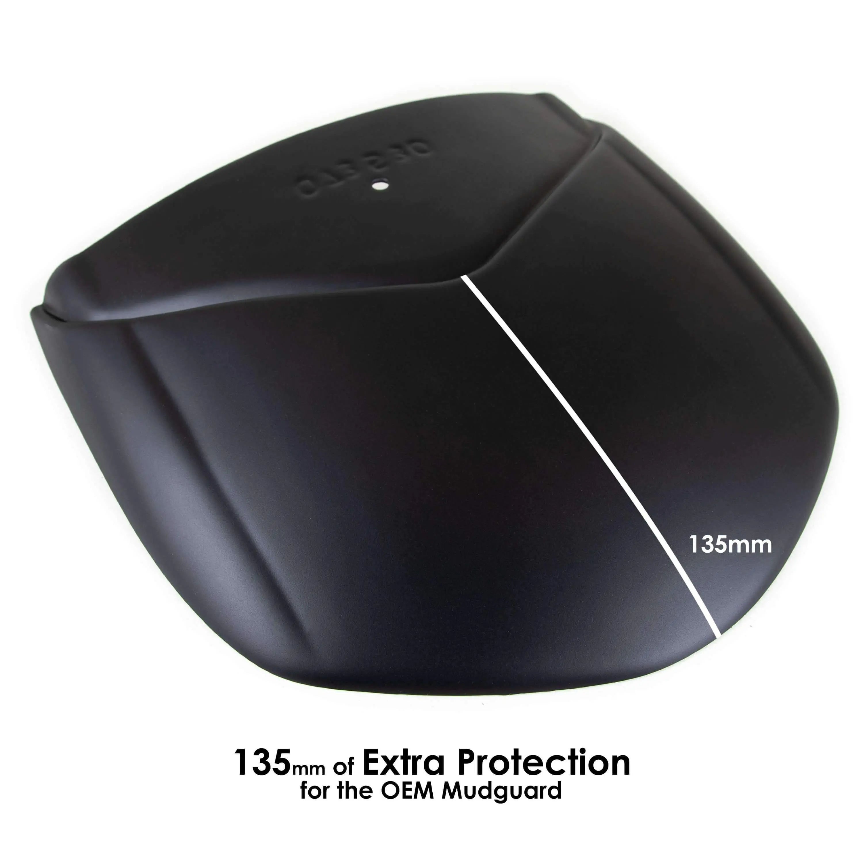 Pyramid Hugger Extension | Matte Black | Kawasaki Z 1000 2010>2016 - Shop name