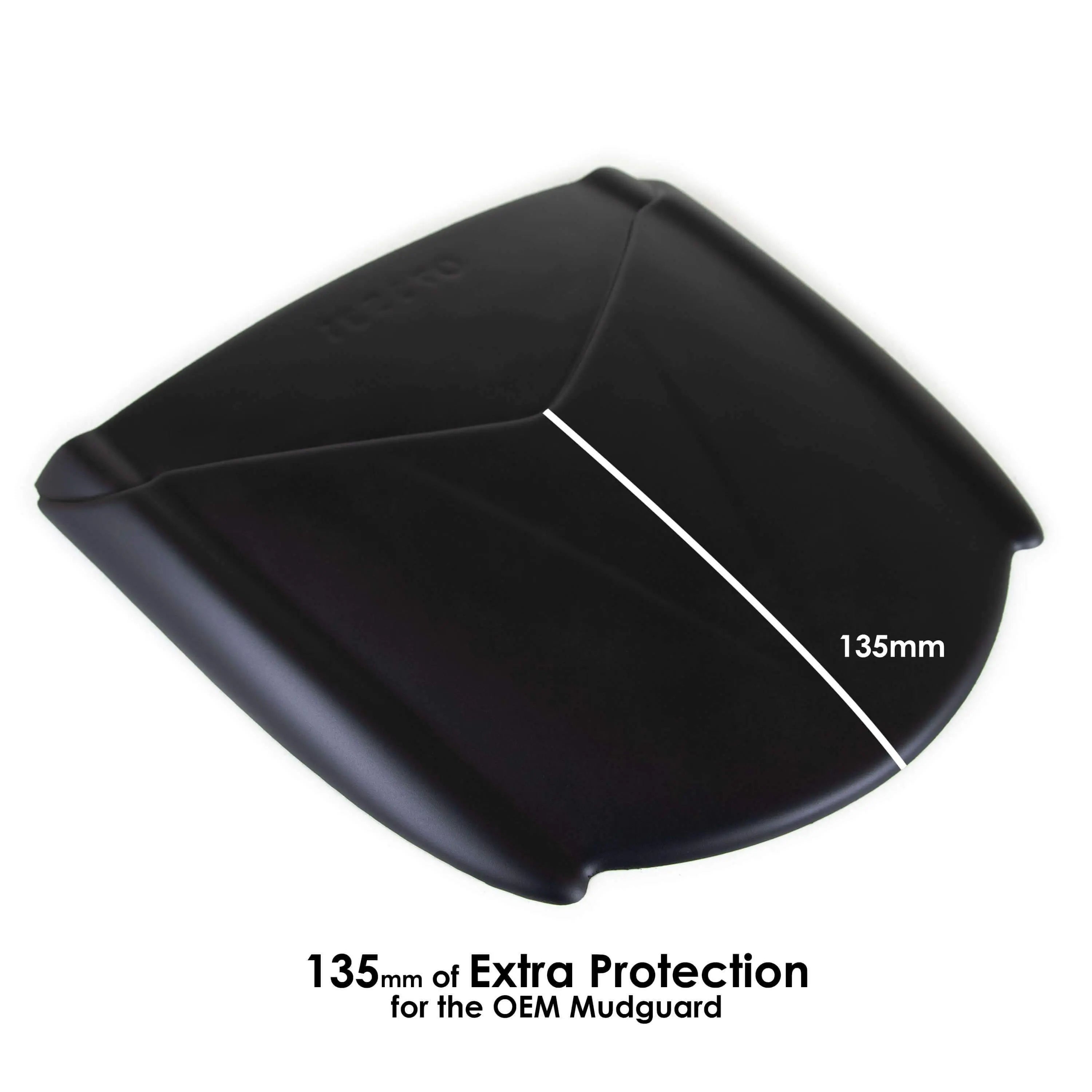 Pyramid Hugger Extension | Matte Black | Kawasaki Z 1000 2017>Current - Shop name