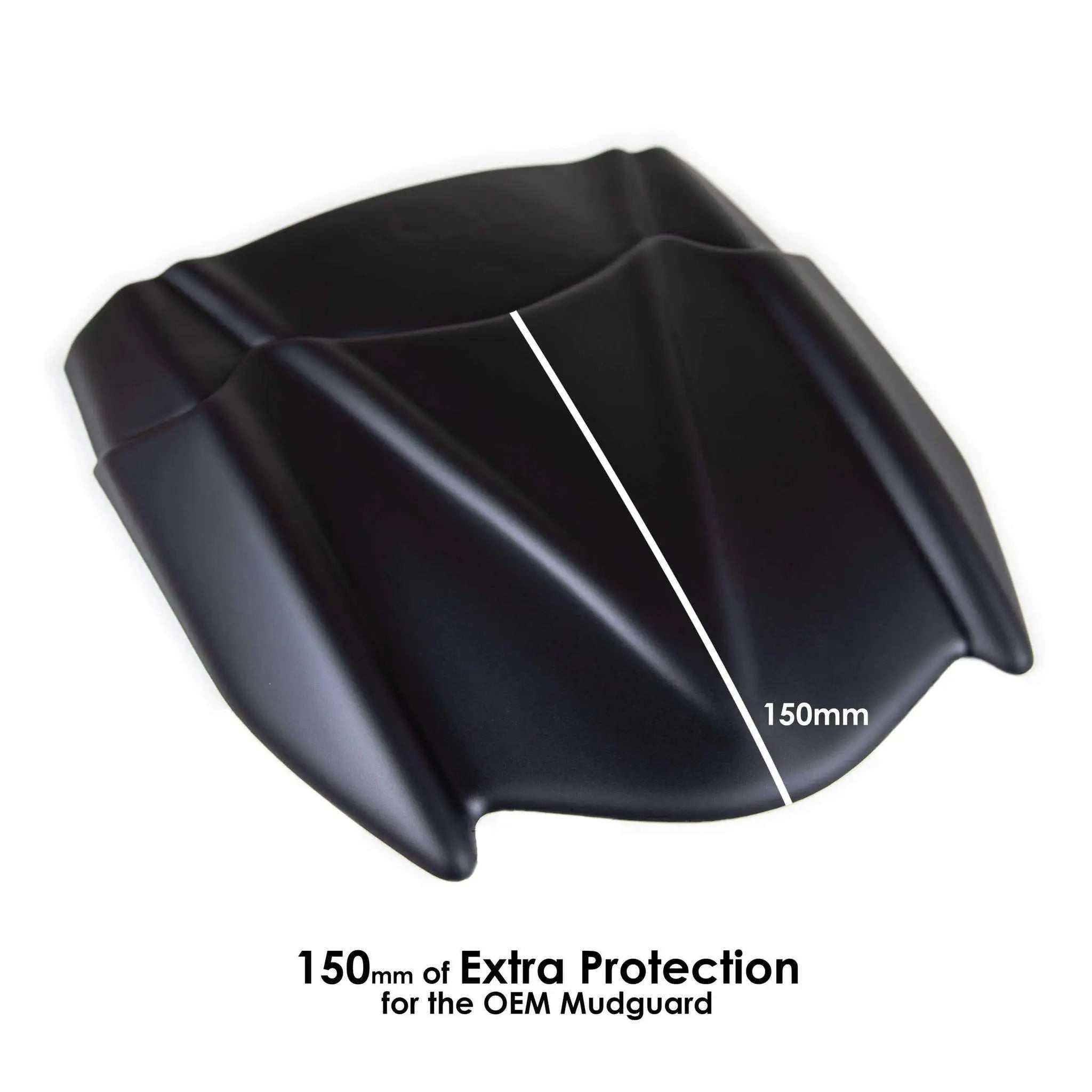 Pyramid Hugger Extension | Matte Black | Kawasaki Z 650 2017>Current - Shop name
