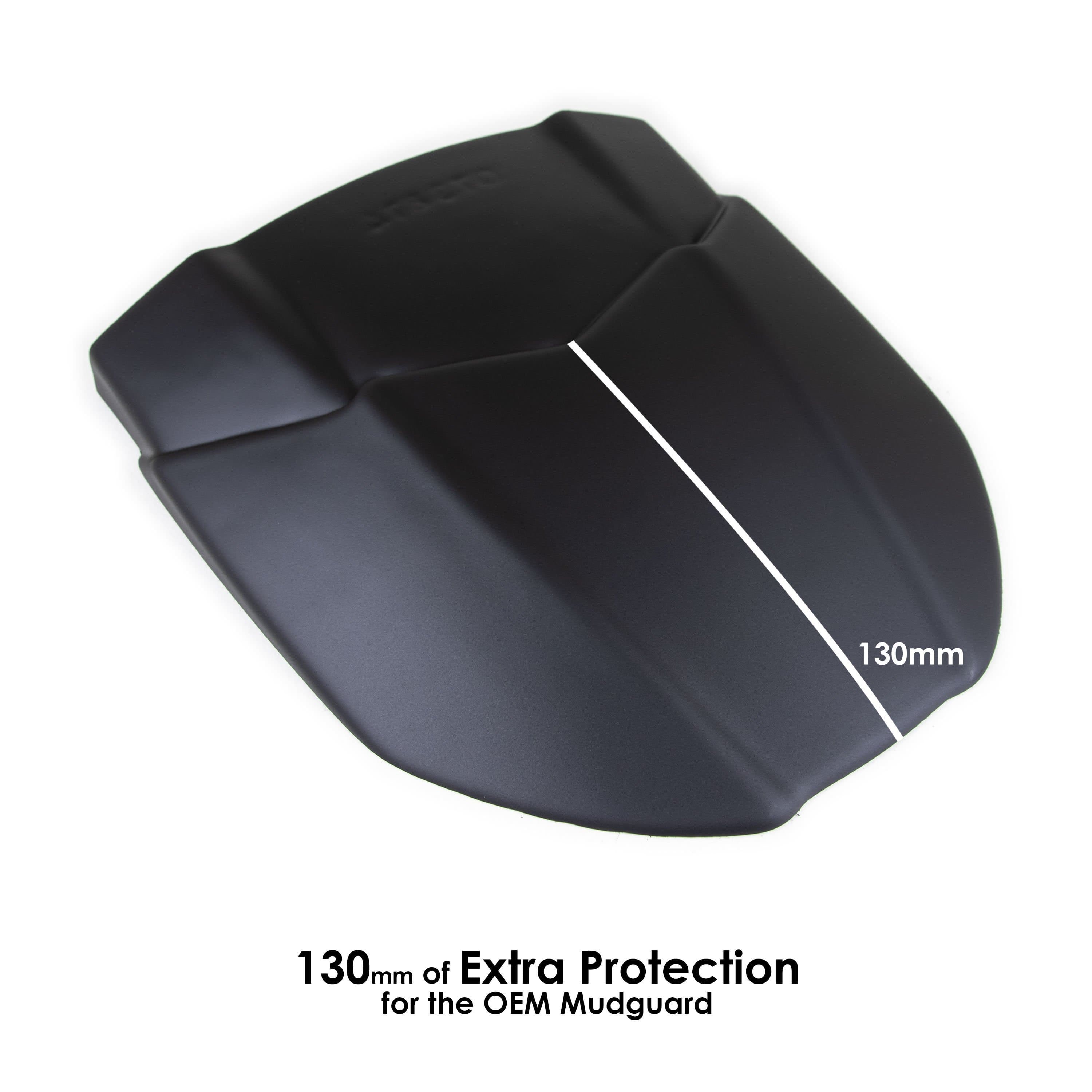 Pyramid Hugger Extension | Matte Black | Kawasaki Z 900 RS SE 2022>Current - Pyramid Motorcycle Accessories