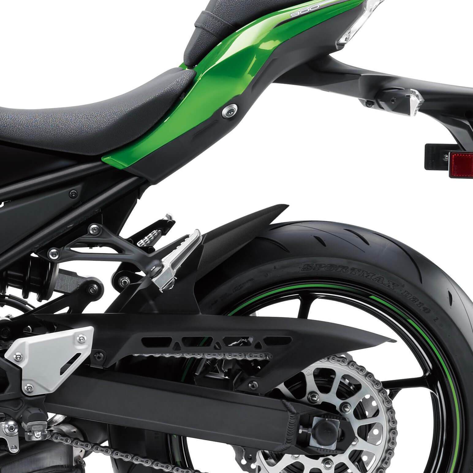Pyramid Hugger Extension | Matte Black | Kawasaki Z H2 2020>Current - Shop name