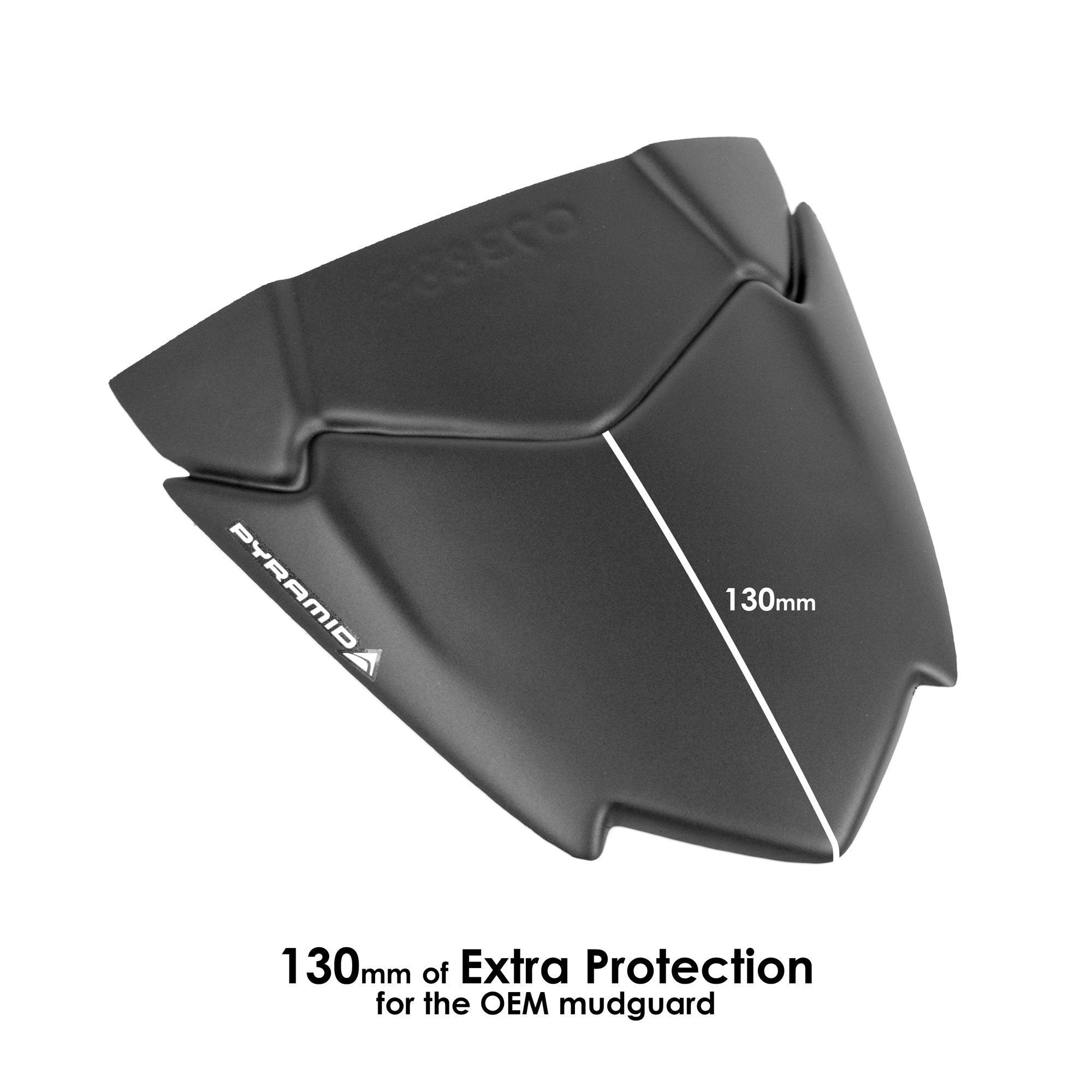 Pyramid Hugger Extension | Matte Black | Kawasaki Z H2 2020>Current - Shop name