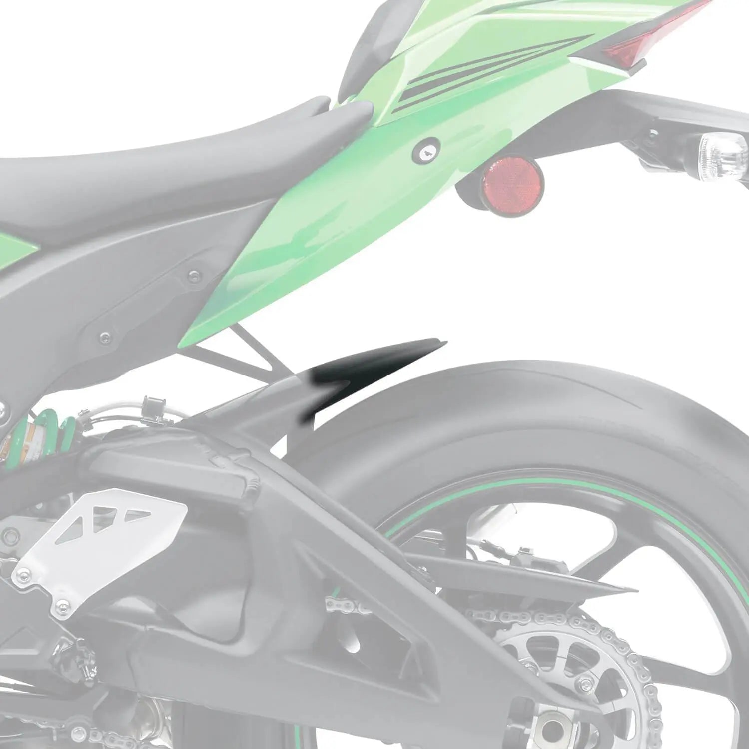 Pyramid Hugger Extension | Matte Black | Kawasaki ZX10-R 2017>Current - Shop name