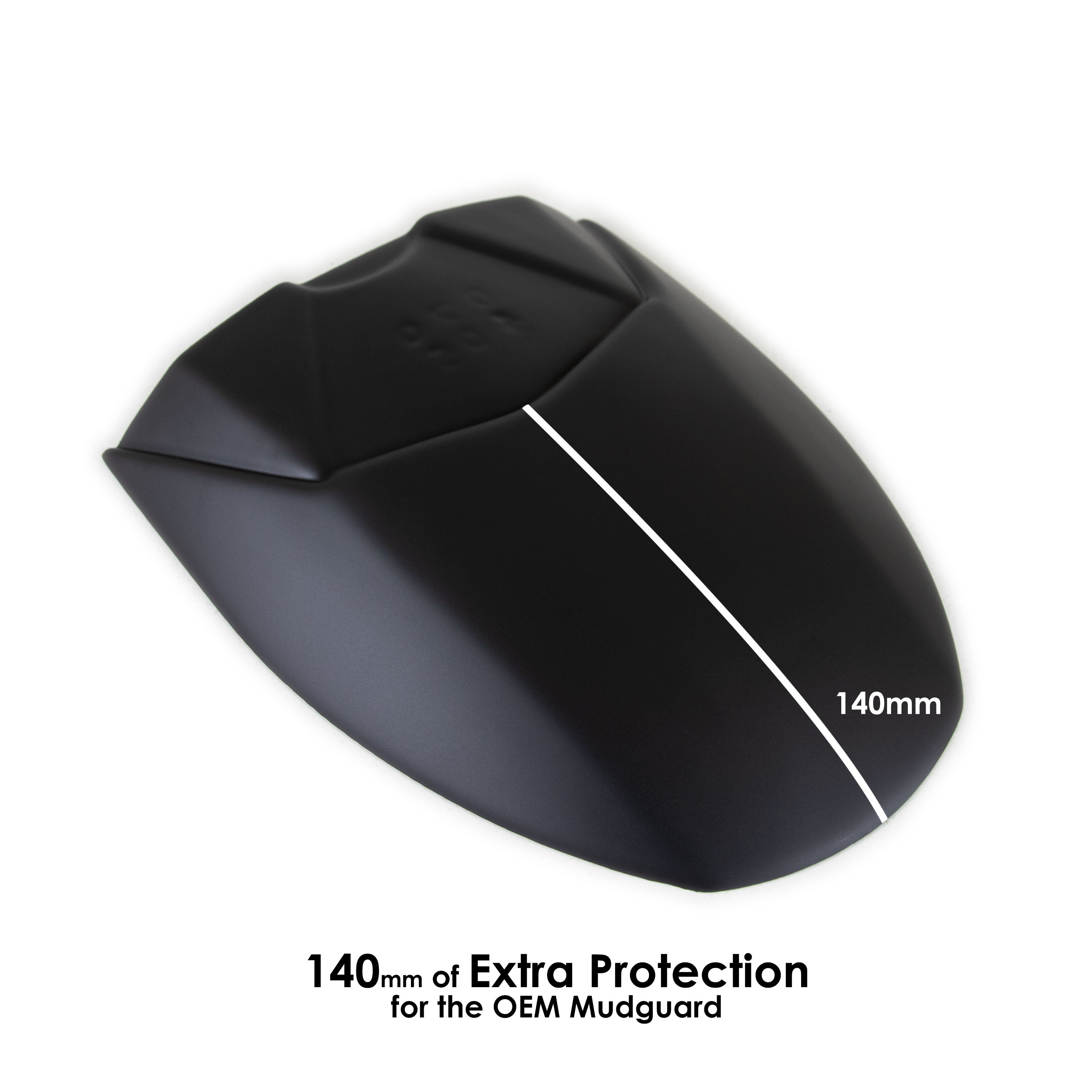 Pyramid Hugger Extension | Matte Black | Suzuki GSX-S 750 2017>2022 - Shop name