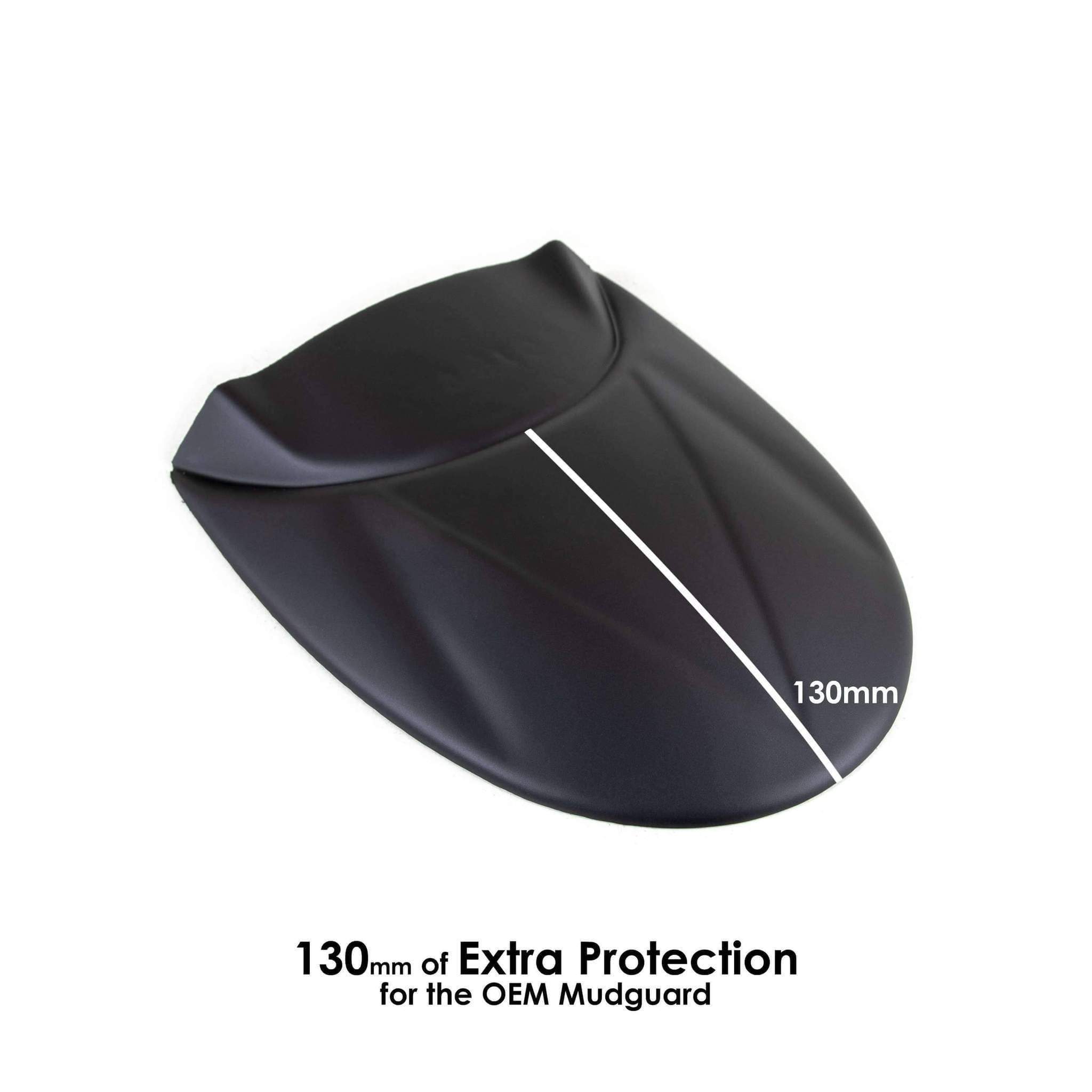 Pyramid Hugger Extension | Matte Black | Triumph Street Triple 765 S 2017>Current - Shop name