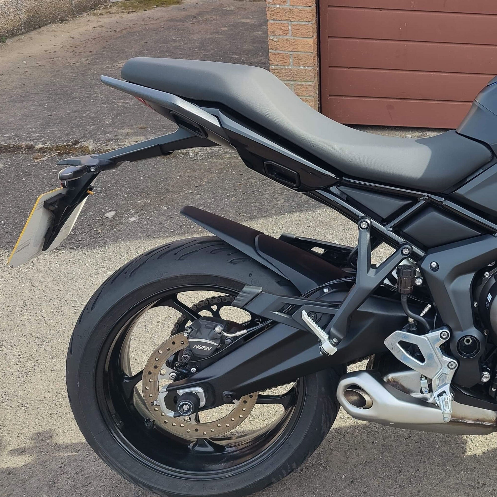 Pyramid Hugger Extension | Matte Black | Triumph Tiger Sport 660 2022>Current - Shop name