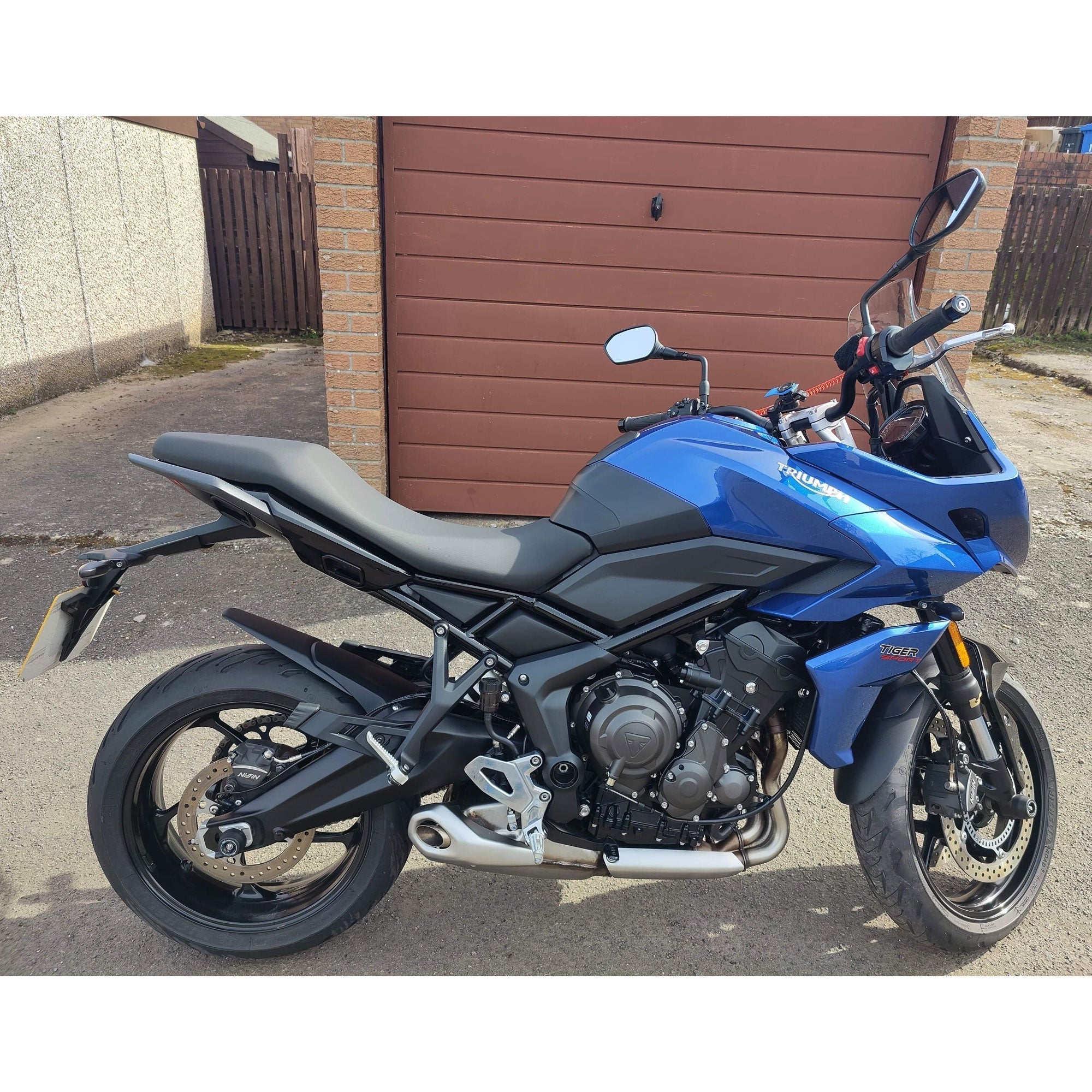 Pyramid Hugger Extension | Matte Black | Triumph Tiger Sport 660 2022>Current - Shop name
