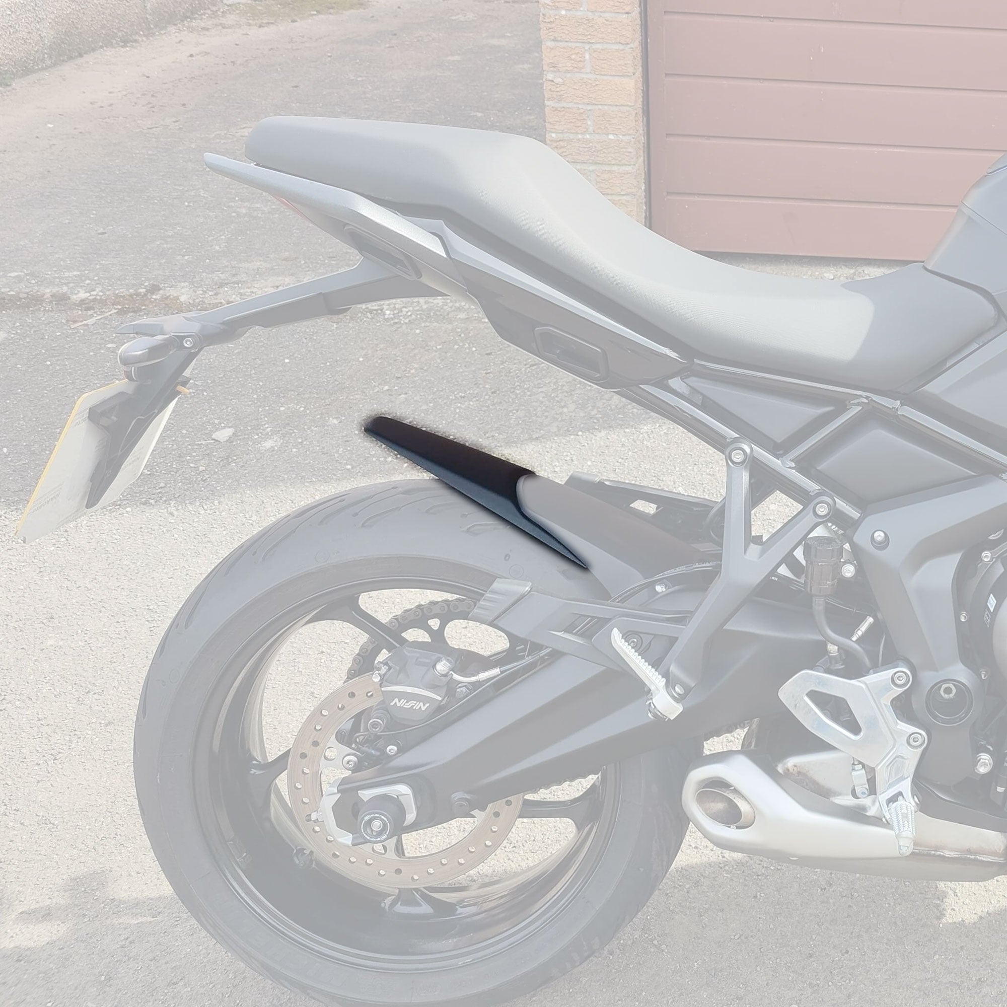 Pyramid Hugger Extension | Matte Black | Triumph Tiger Sport 660 2022>Current - Shop name