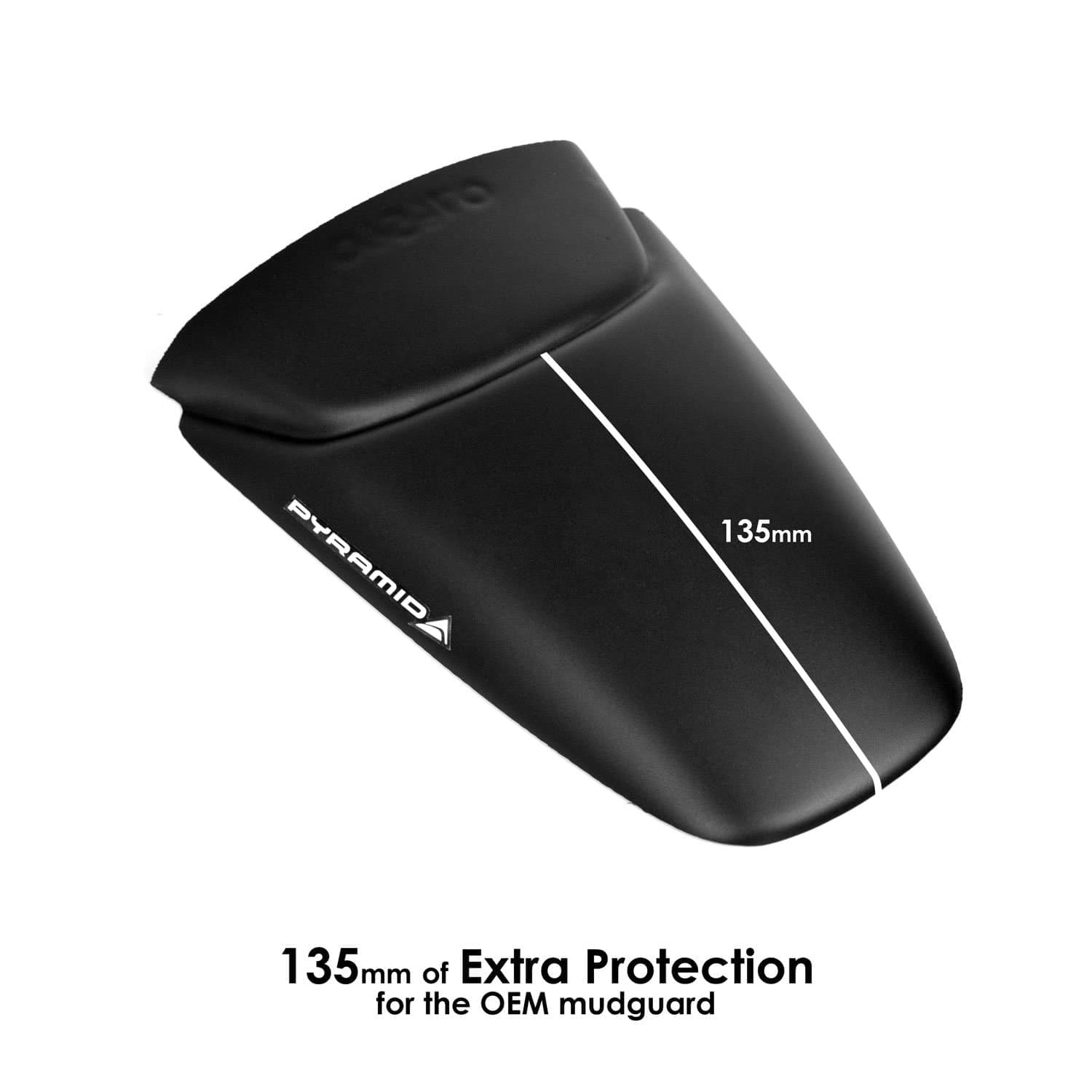 Pyramid Hugger Extension | Matte Black | Triumph Trident 660 2021>Current - Shop name