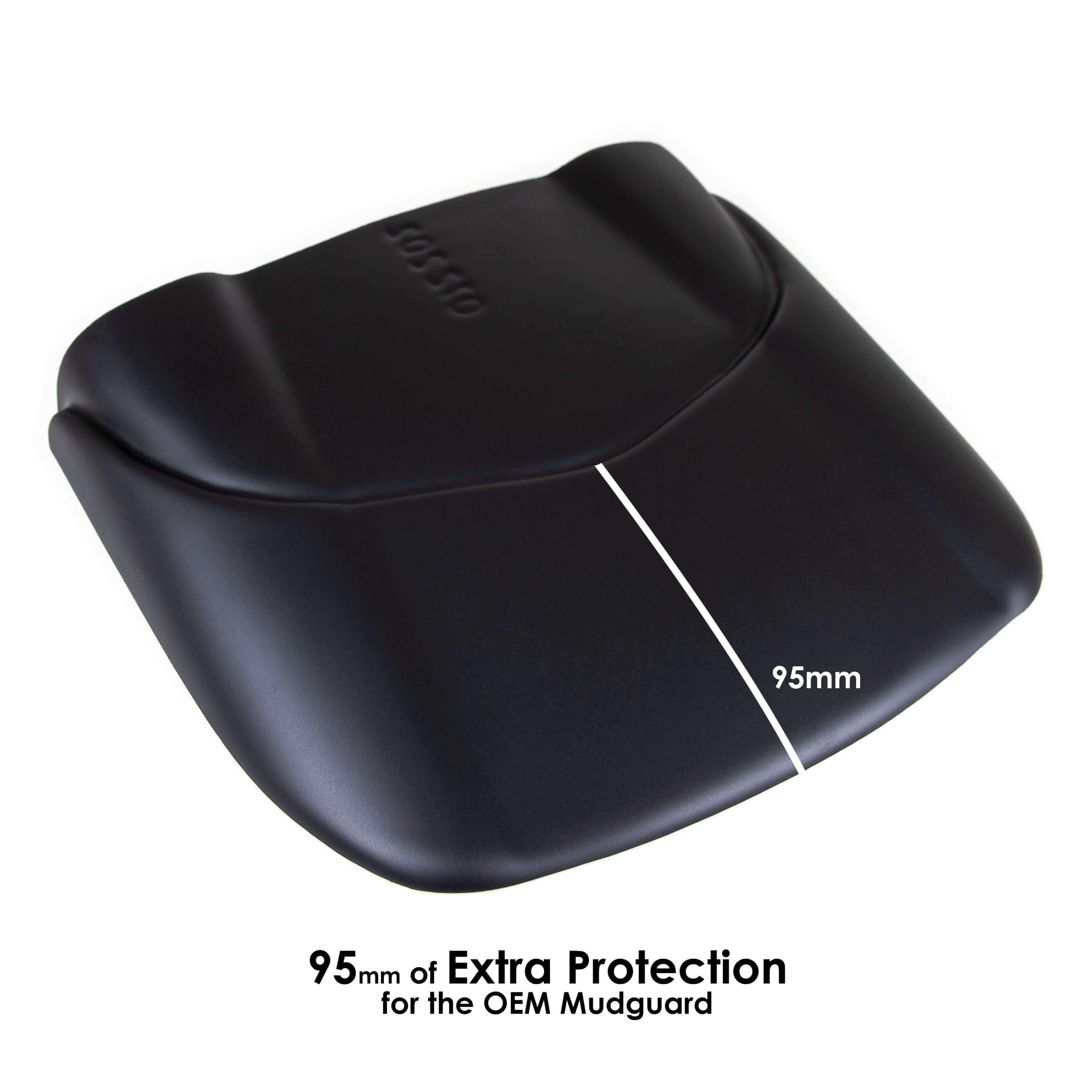 Pyramid Hugger Extension | Matte Black | Yamaha FZ1 2006>2014 - Shop name