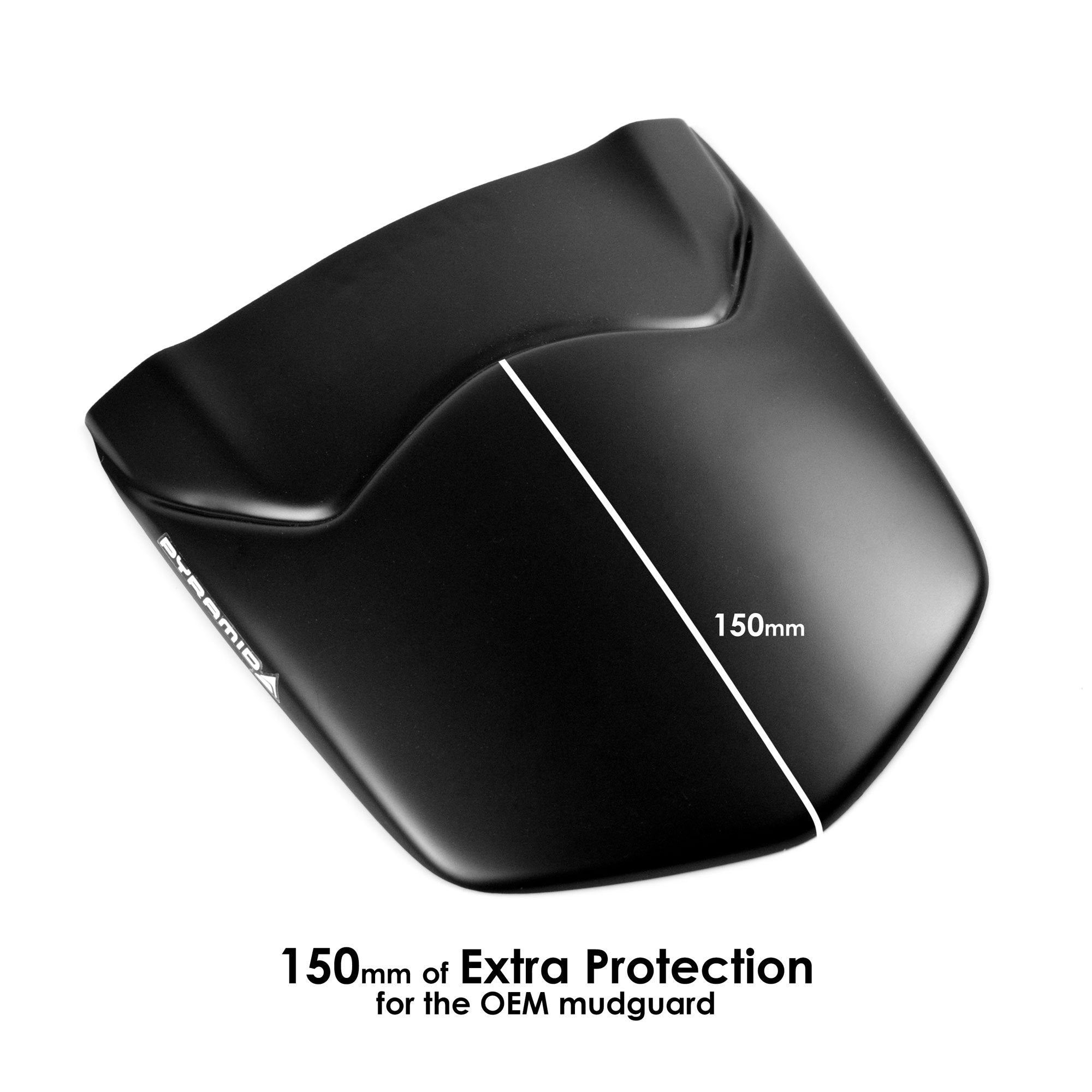 Pyramid Hugger Extension | Matte Black | Yamaha Tracer 9 2021>Current - Shop name