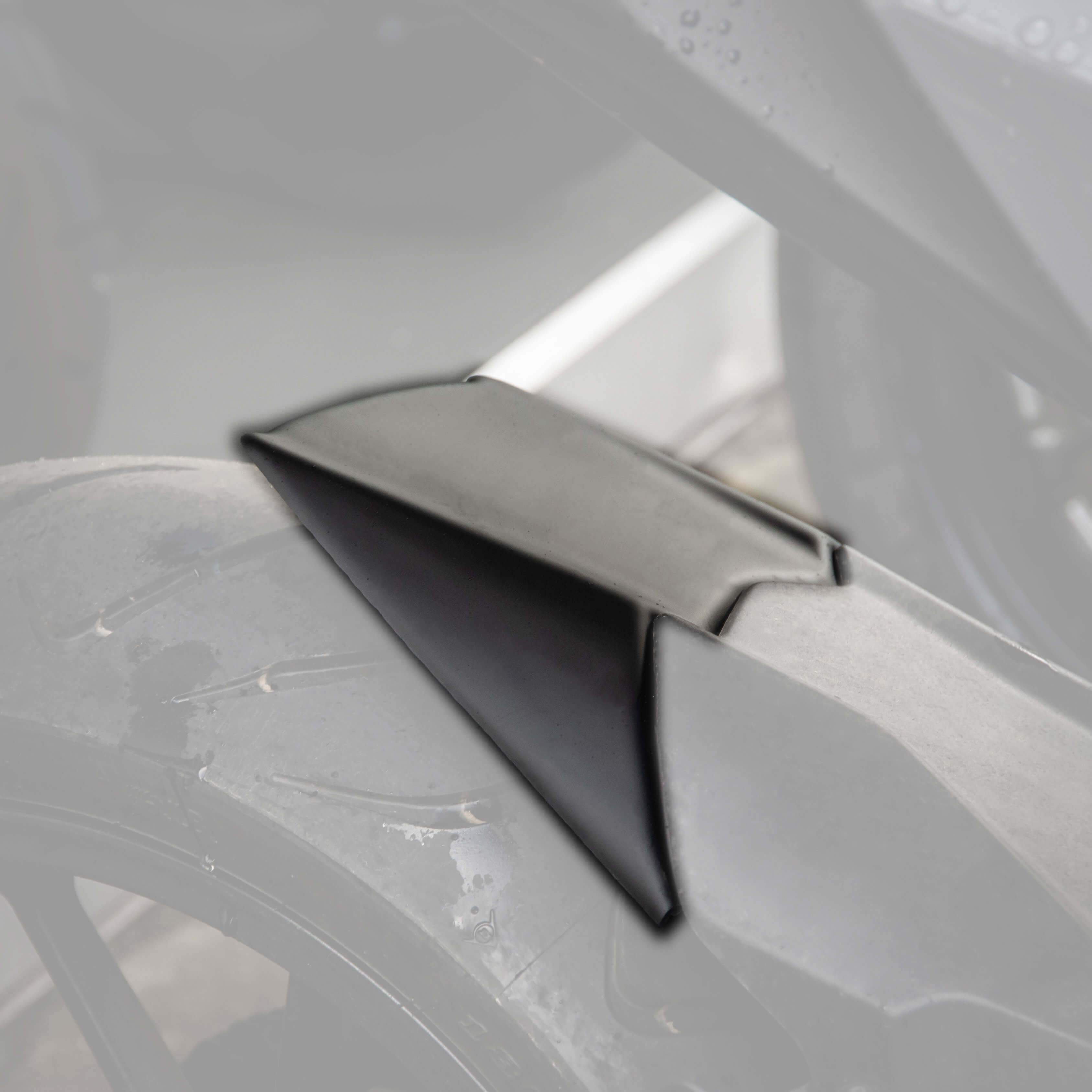 Pyramid Hugger Extension | Matte Black | Yamaha Tracer 900 2018>2020 - Pyramid Motorcycle Accessories