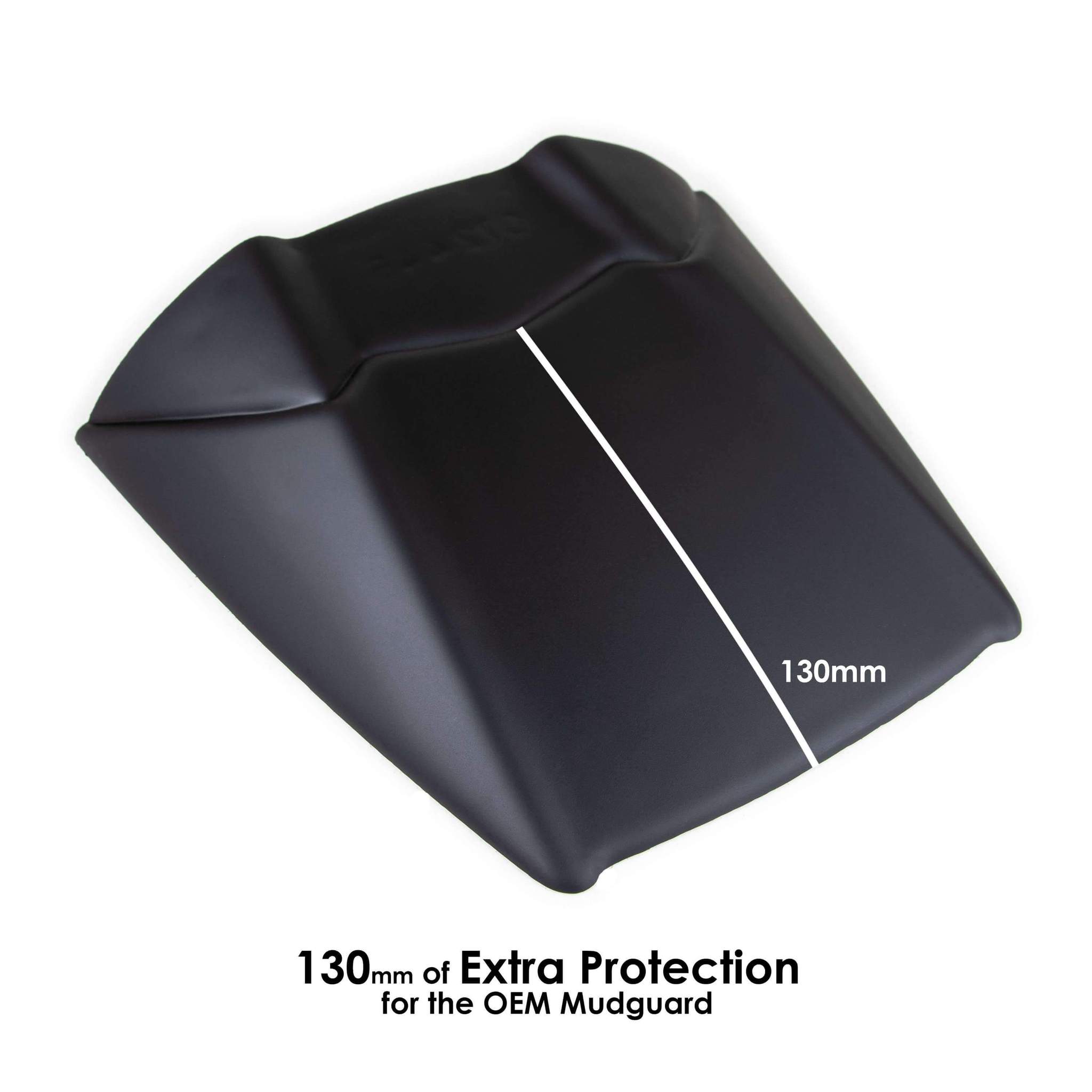 Pyramid Hugger Extension | Matte Black | Yamaha Tracer 900 GT 2018>2020 - Shop name