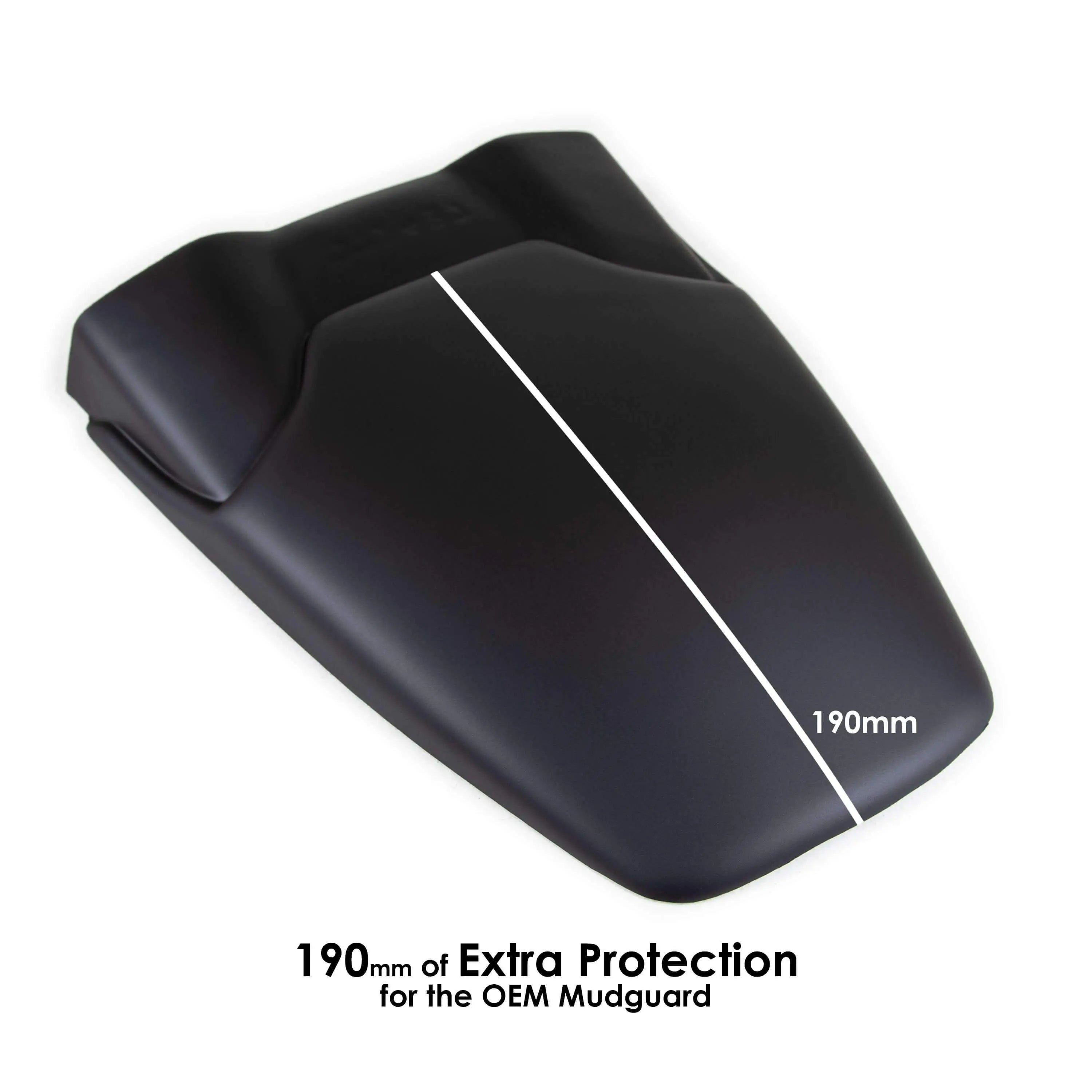 Pyramid Hugger Extension | Matte Black | Yamaha XSR 700 2016>Current - Shop name