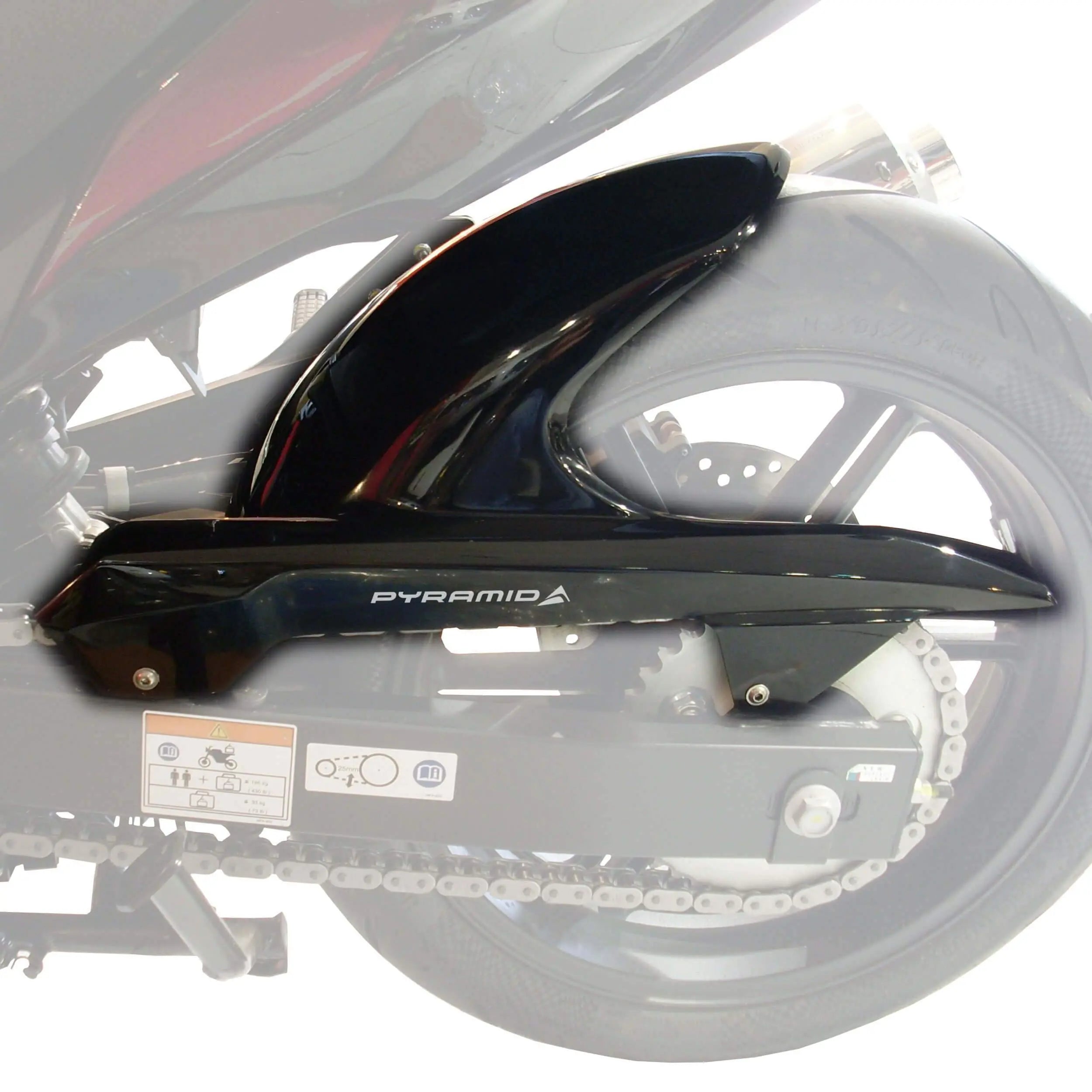 Pyramid Hugger | Gloss Black | Honda CBF 1000 FA 2010>2017 - Shop name