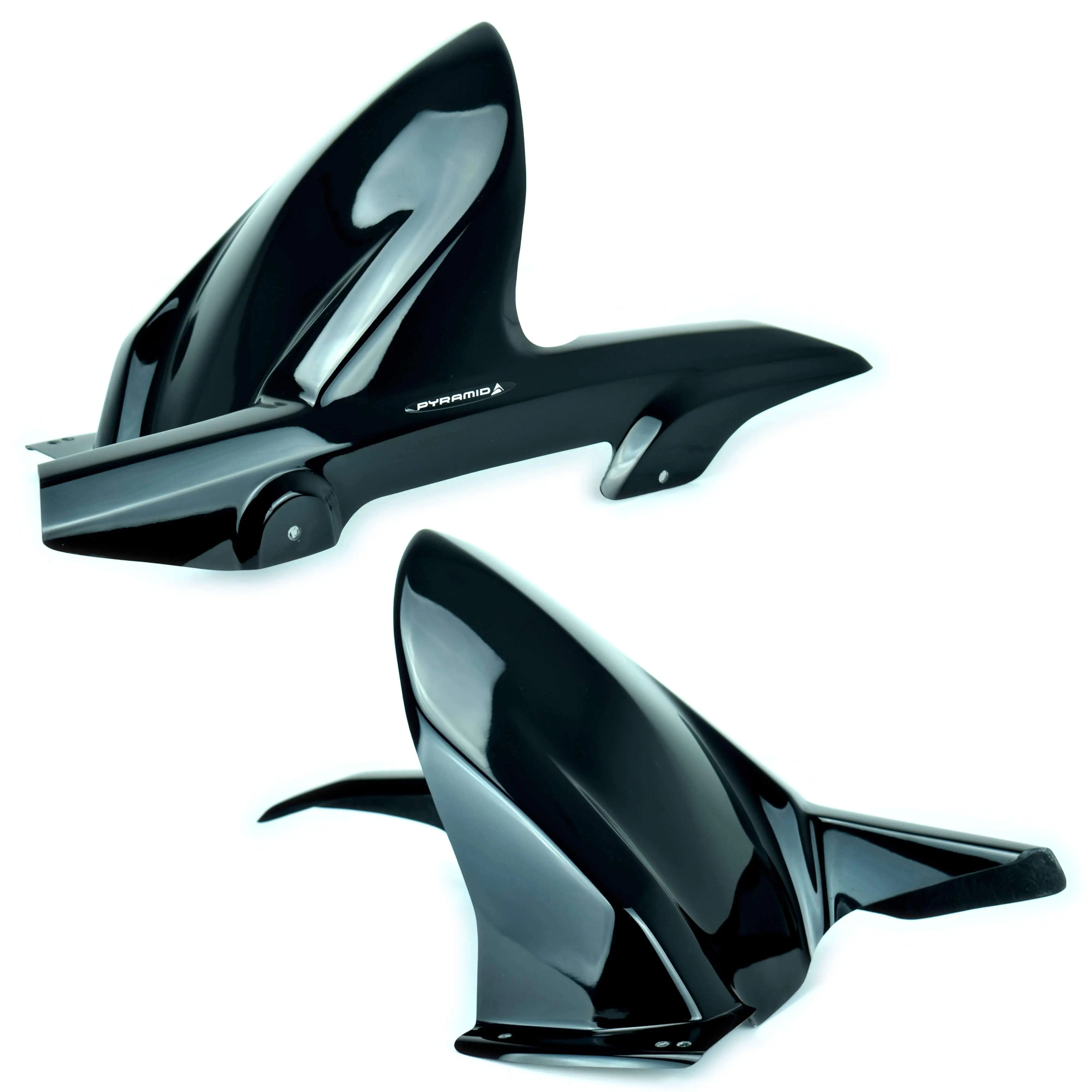 Pyramid Hugger | Gloss Black | Honda CBR 600 F 2012>2013 - Shop name