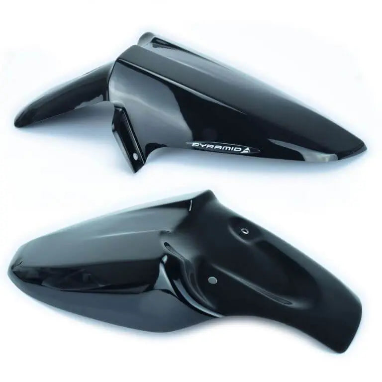 Pyramid Hugger | Gloss Black | Honda VFR 1200 F 2010>2017 - Shop name