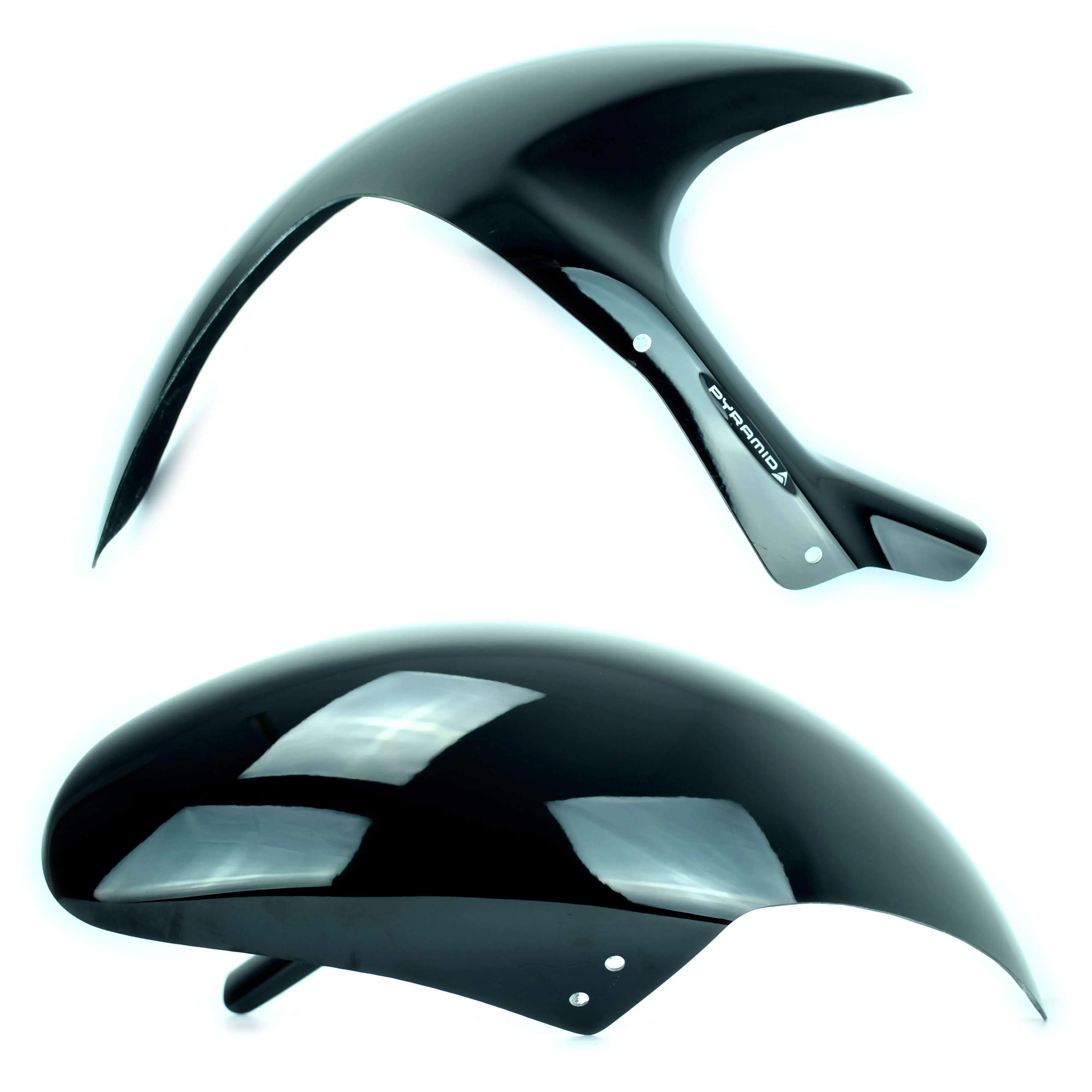 Pyramid Hugger | Gloss Black | Honda VTR 1000 SP1 2000>2001 - Shop name