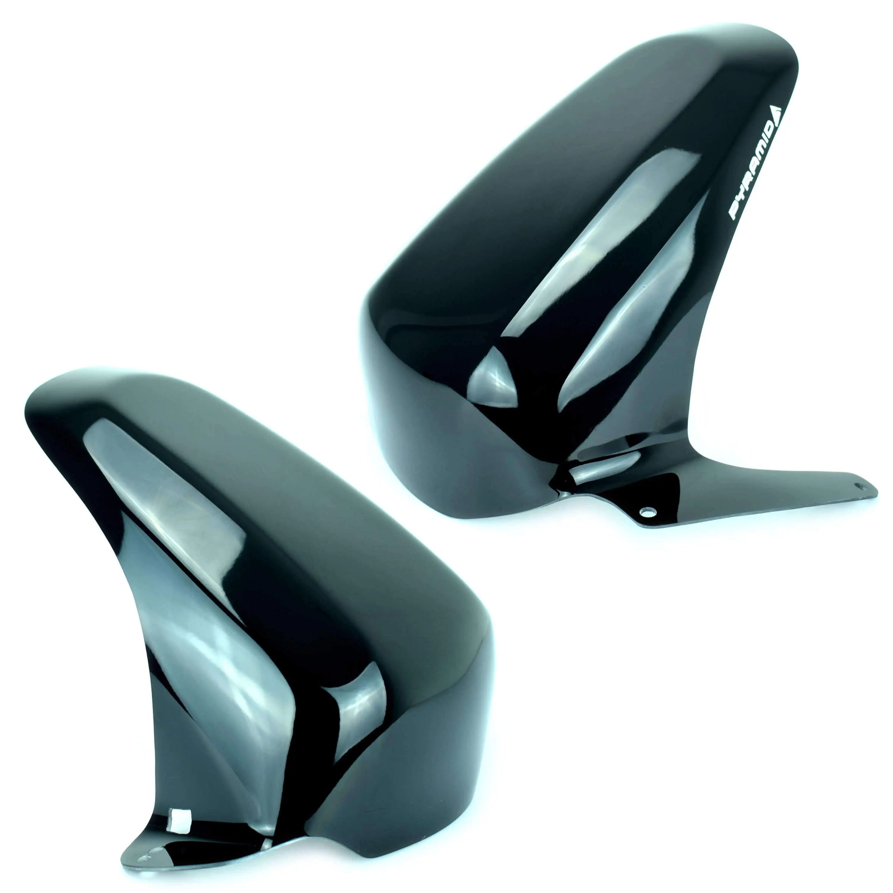 Pyramid Hugger | Gloss Black | Honda VTR 1000 SP2 2002>2006 - Shop name