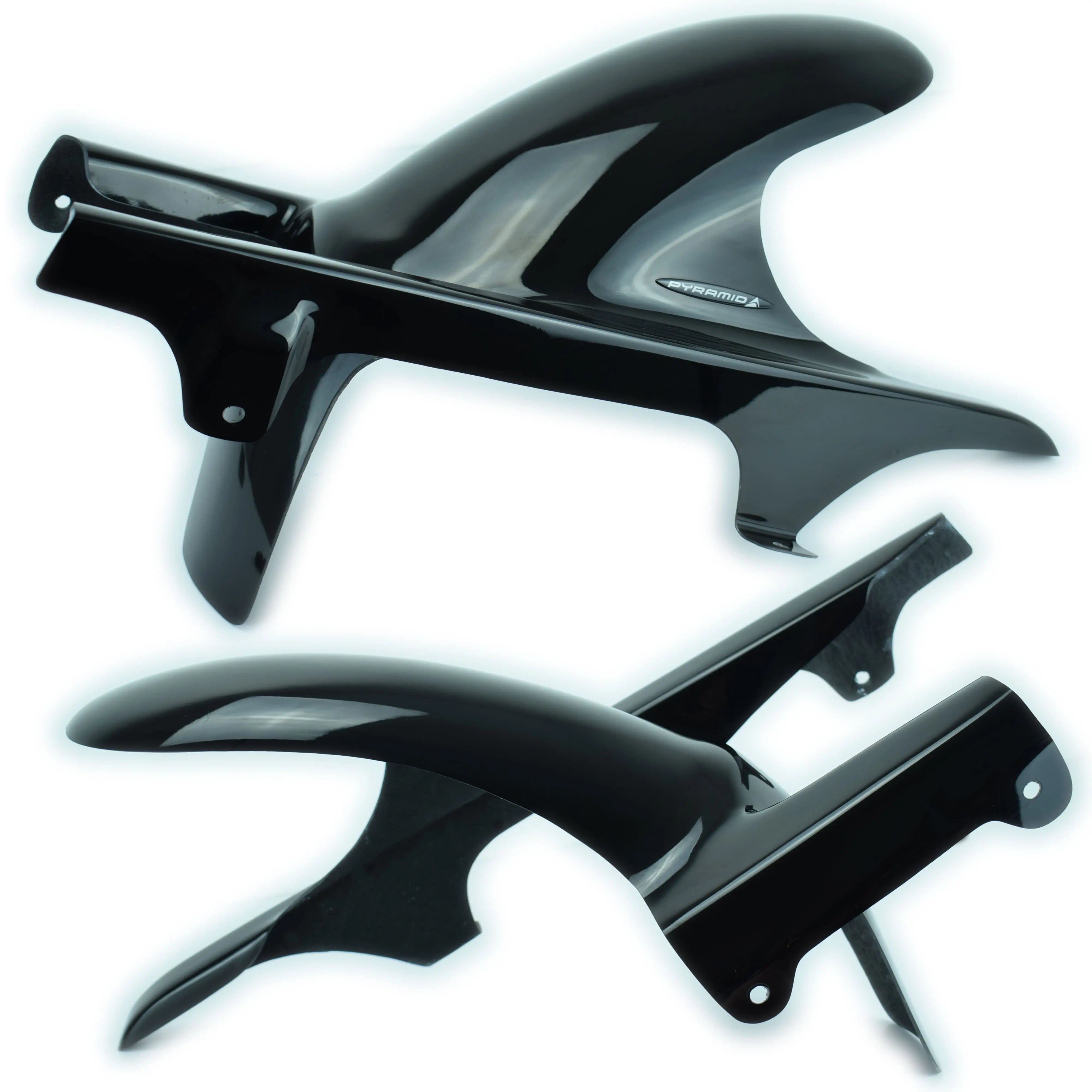 Pyramid Hugger | Gloss Black | Honda XL 1000 V Varadero 1998>2013 - Shop name