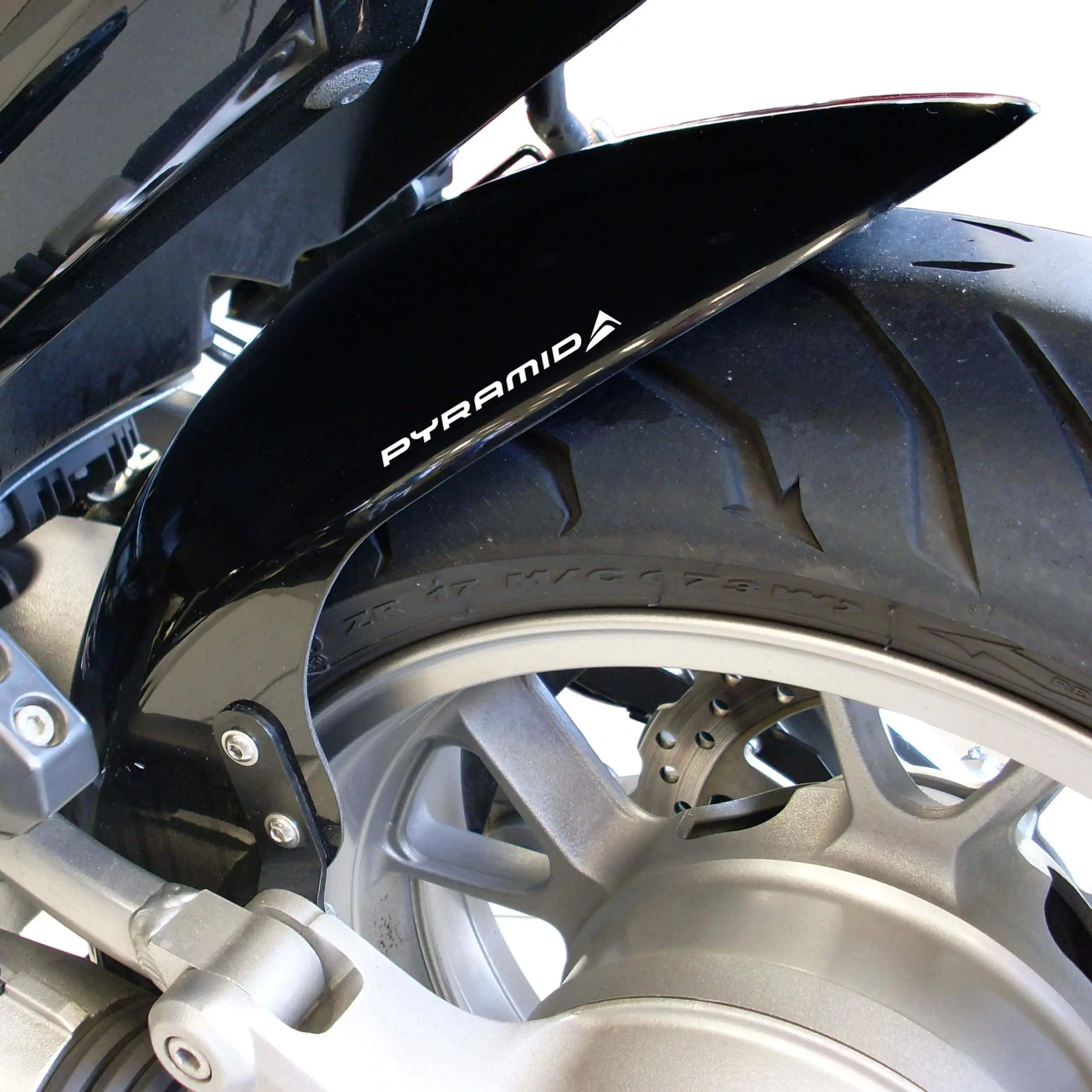 Pyramid Hugger | Gloss Black | Kawasaki GTR 1400 2007>Current - Shop name