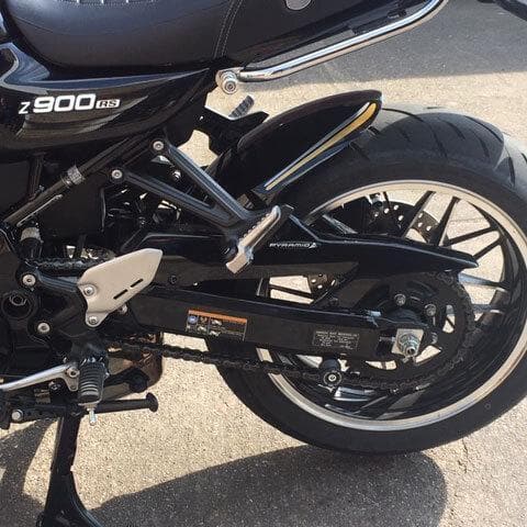 Pyramid Hugger | Gloss Black | Kawasaki Z 900 RS SE 2022>Current-Huggers-Pyramid Motorcycle Accessories