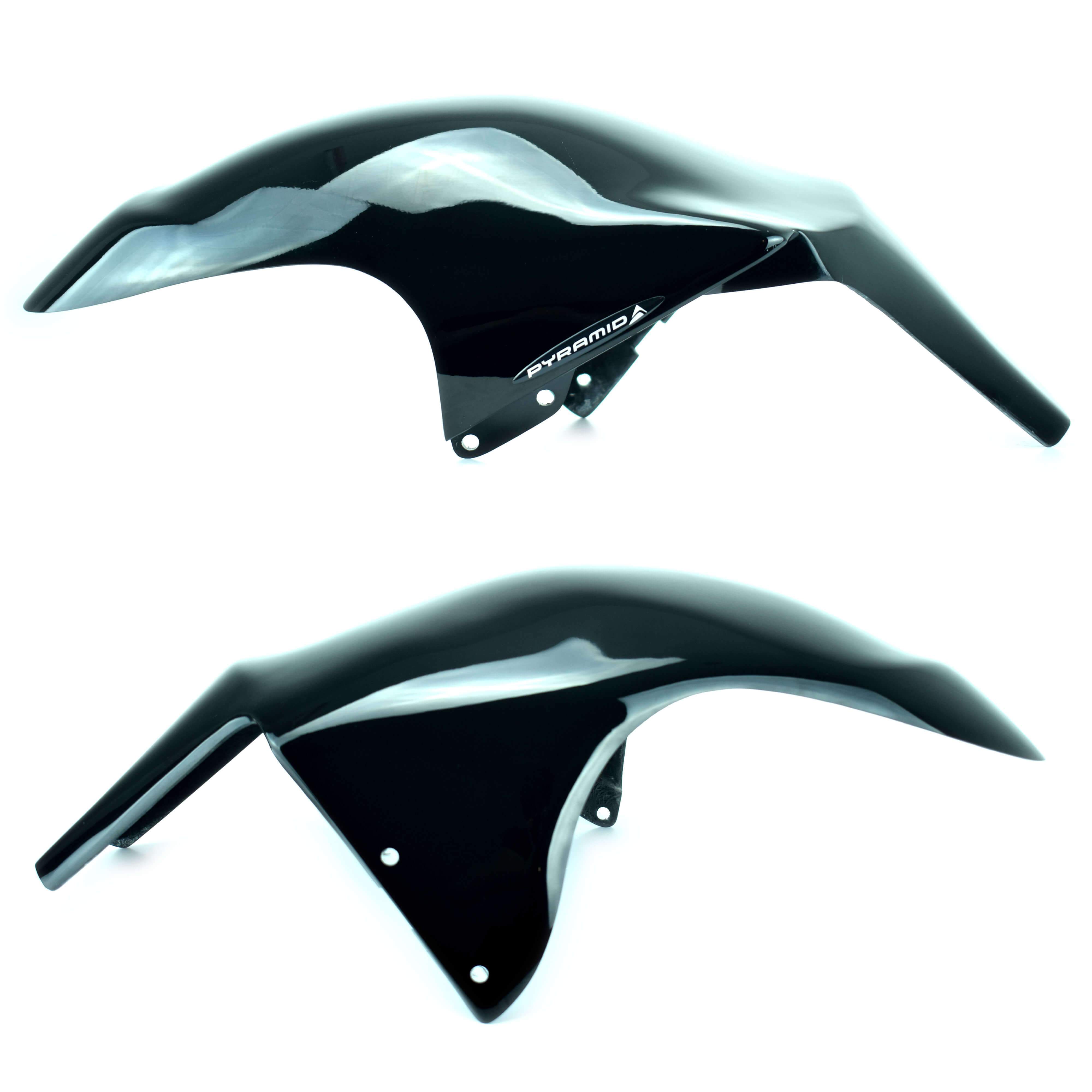 Pyramid Hugger | Gloss Black | Yamaha BT 1100 Bulldog 2002>2007 - Shop name