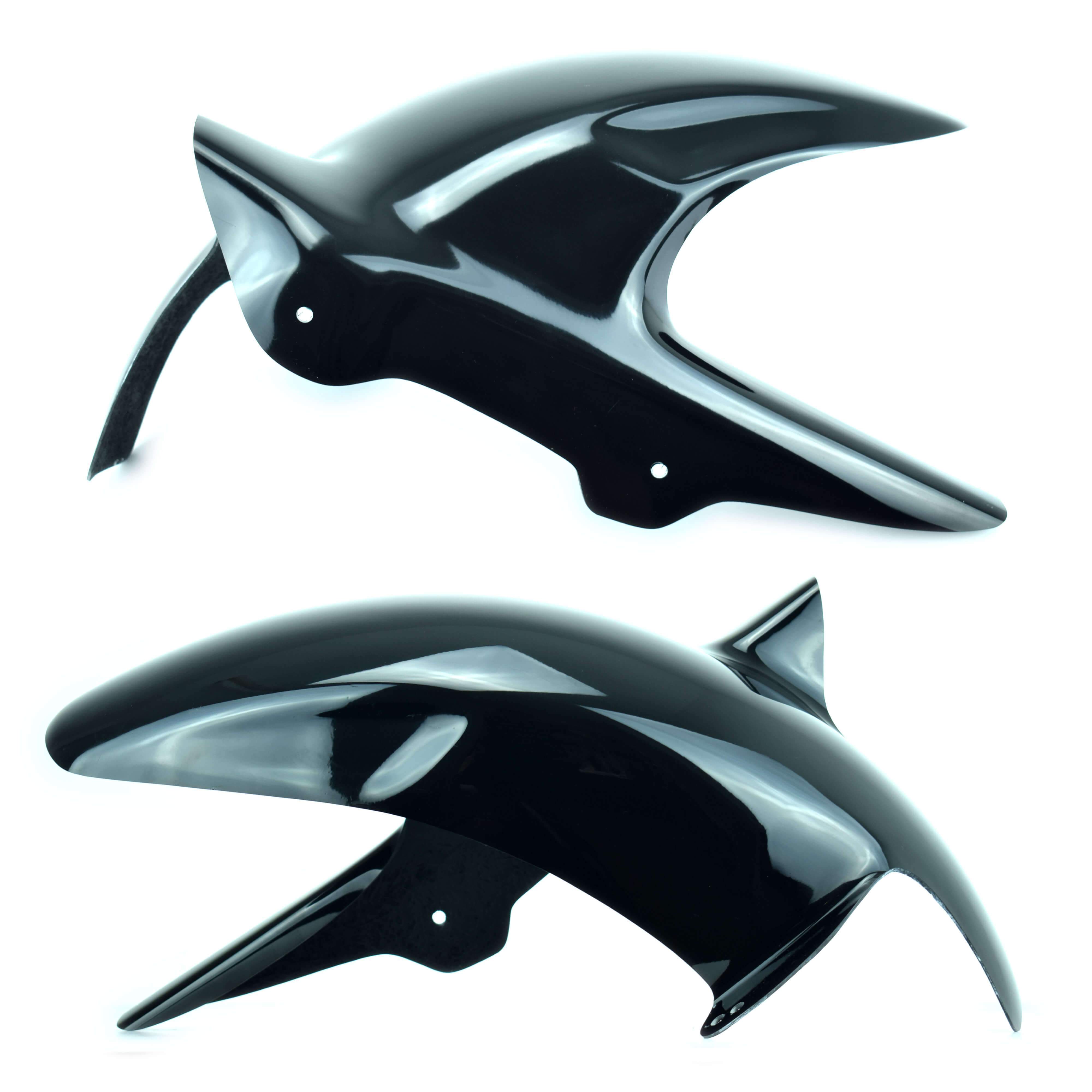 Pyramid Hugger | Gloss Black | Yamaha FZS 600 Fazer 2002>2003 - Shop name