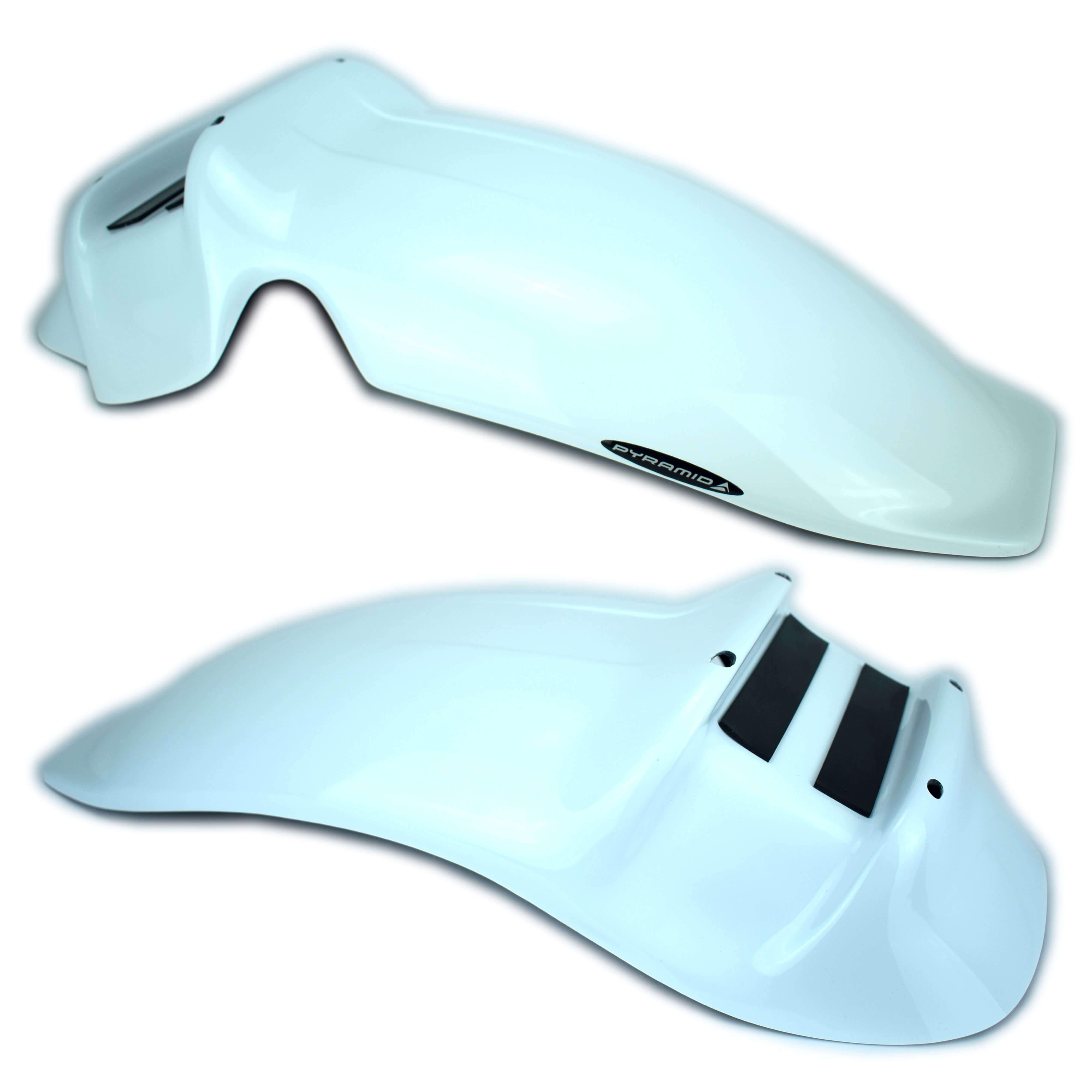 Pyramid Hugger | Gloss White | Honda CB 1300 2003>2011 - Shop name